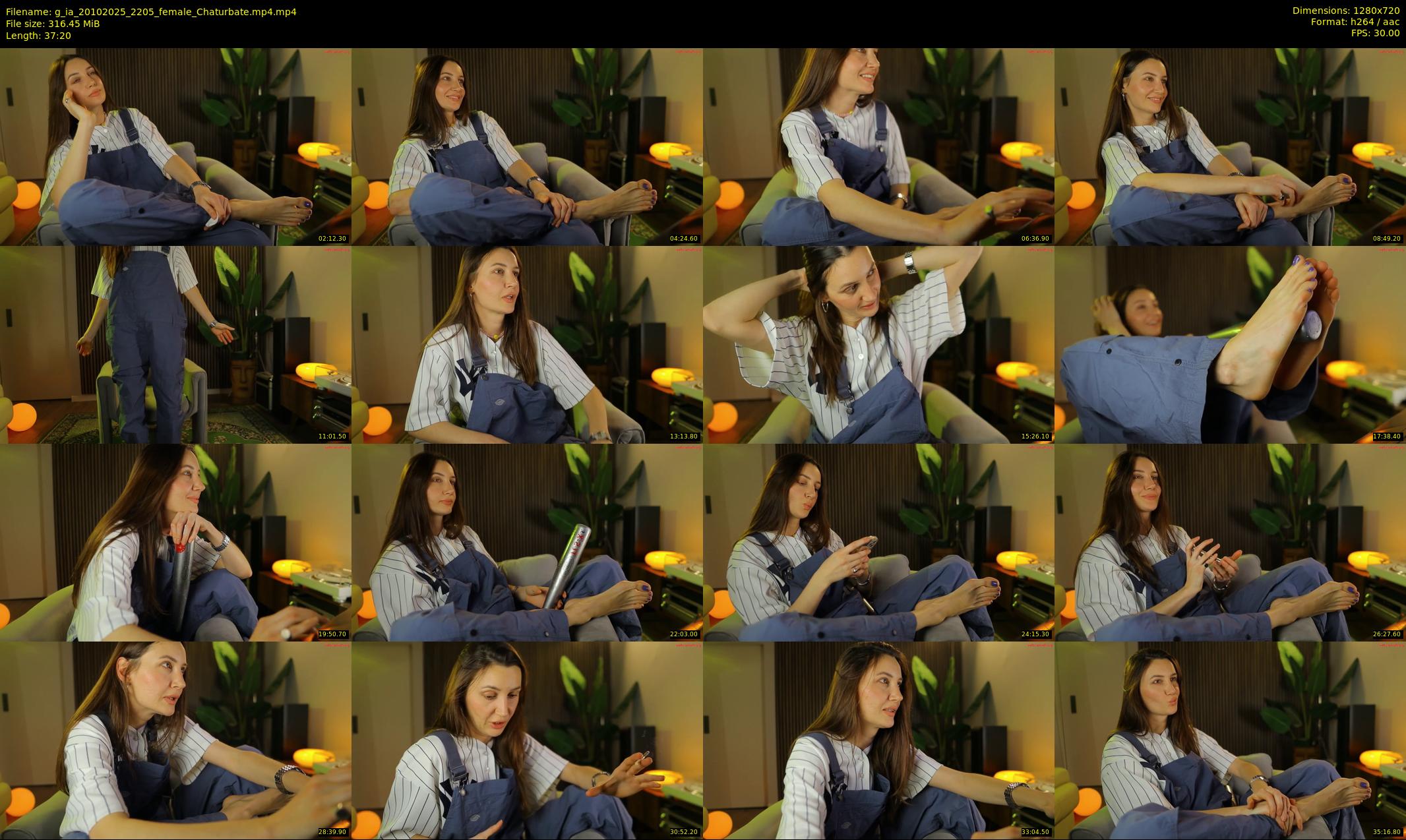 g_ia — 38 minute Chaturbate female cam show recording, 720p, Oct 20, 2025