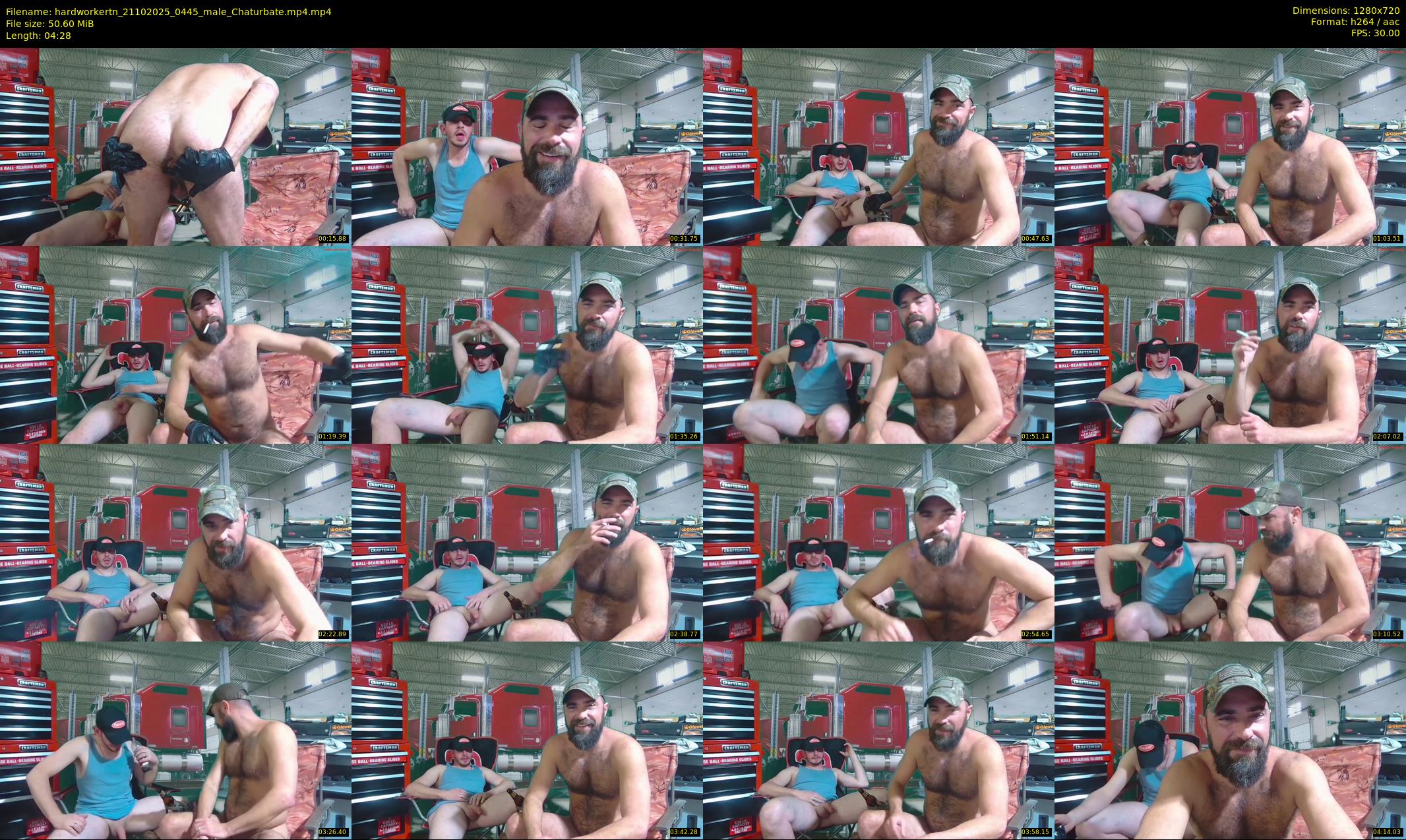 hardworkertn — 5 minute Chaturbate male cam show recording, 720p, Oct 21, 2025