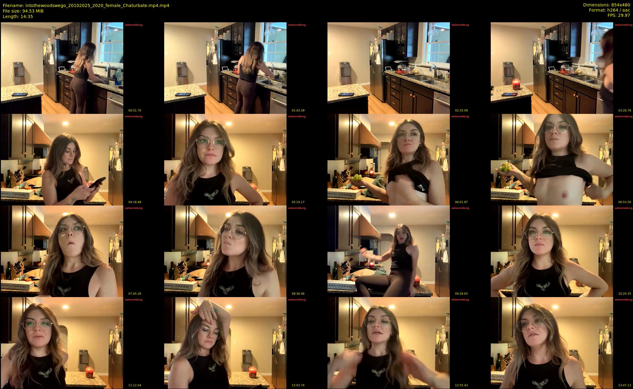 intothewoodswego — 15 minute Chaturbate female cam show recording, 480p, Oct 20, 2025