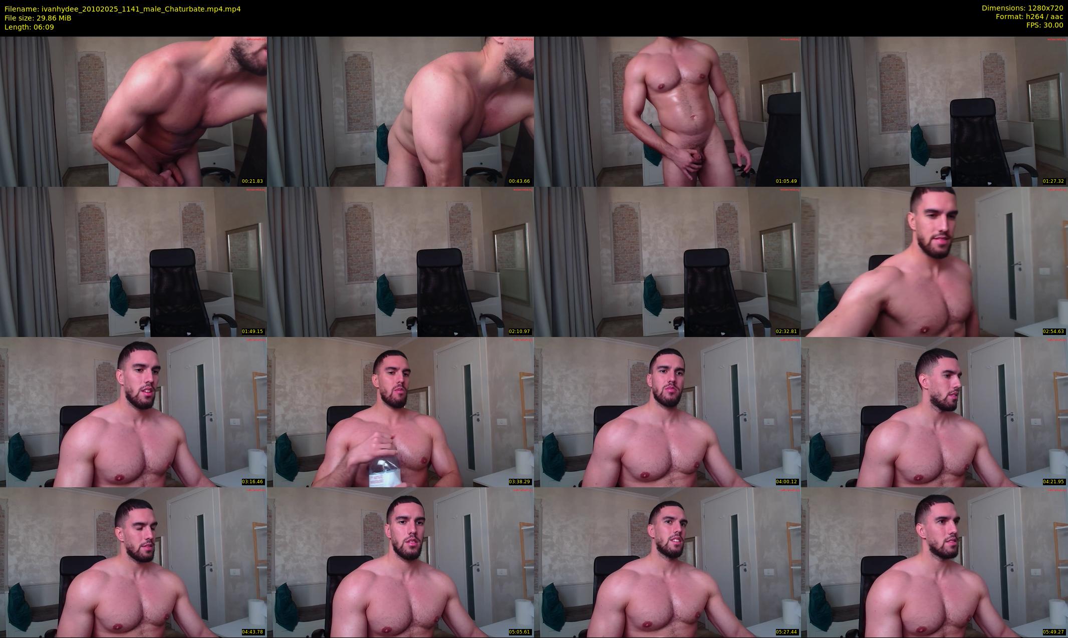 ivanhydee — 7 minute Chaturbate male cam show recording, 720p, Oct 20, 2025