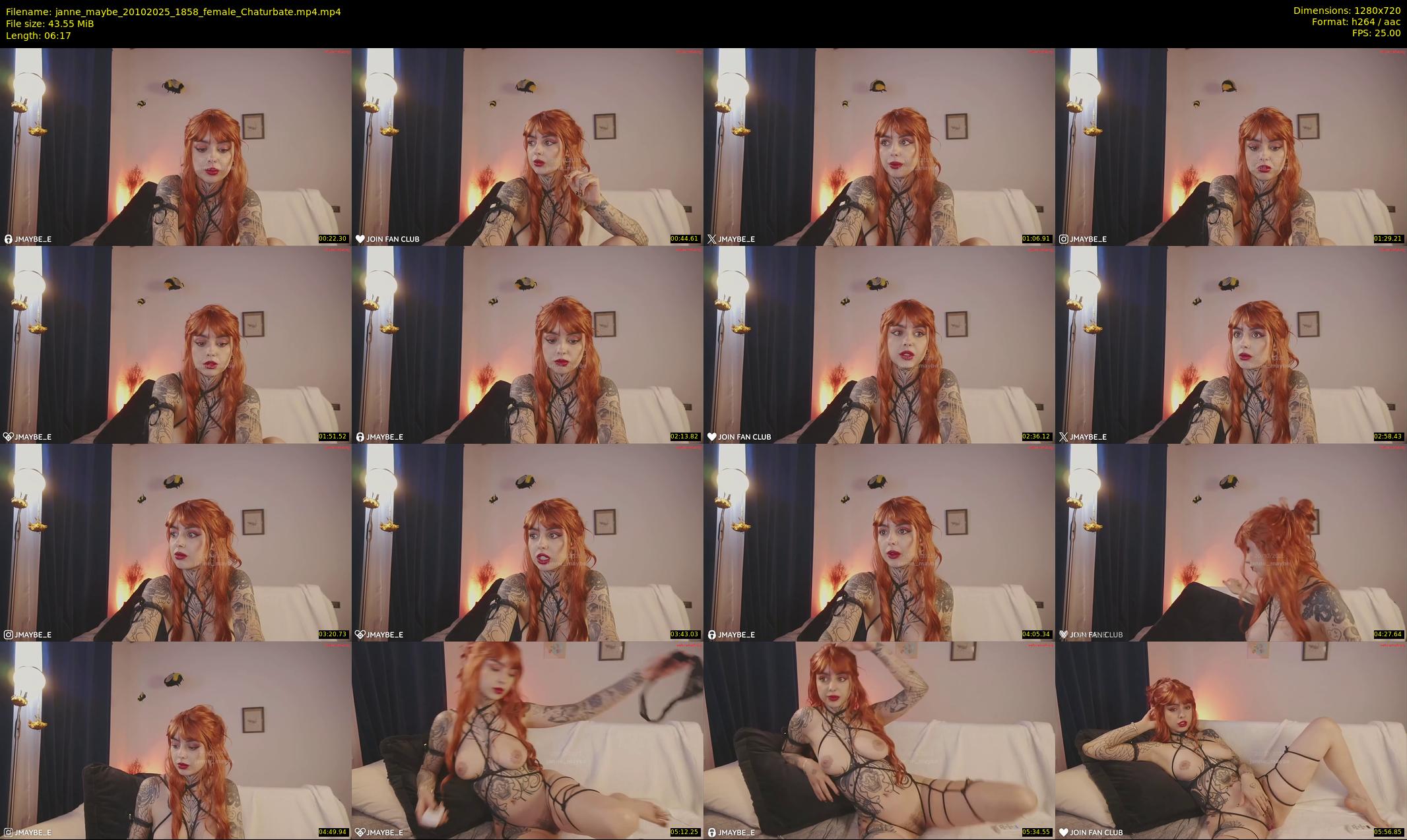 janne_maybe — 7 minute Chaturbate female cam show recording, 720p, Oct 20, 2025