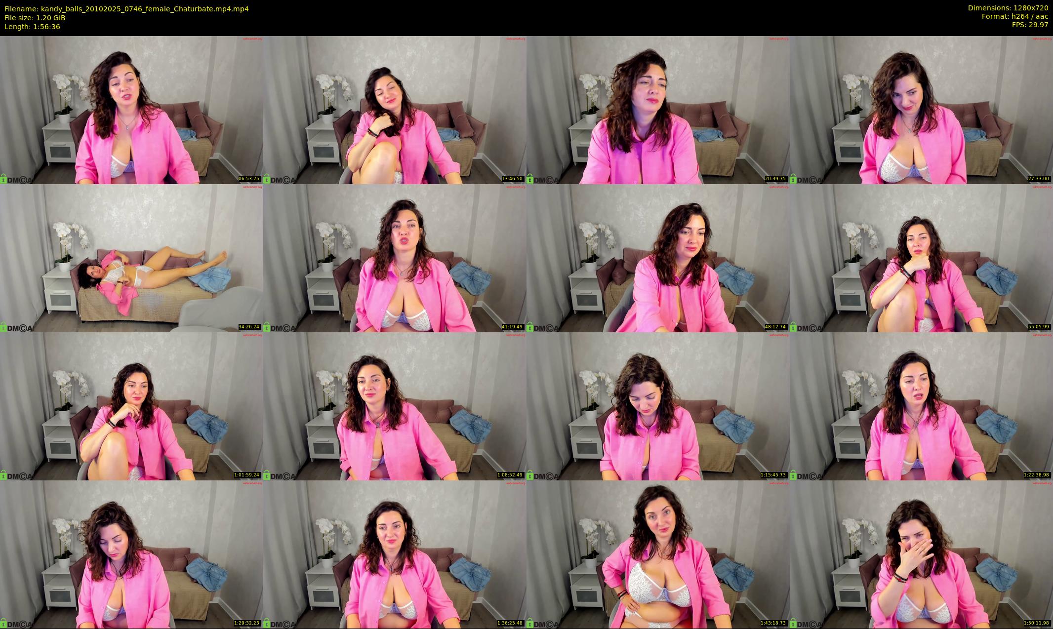 kandy_balls — 117 minute Chaturbate female cam show recording, 720p, Oct 20, 2025