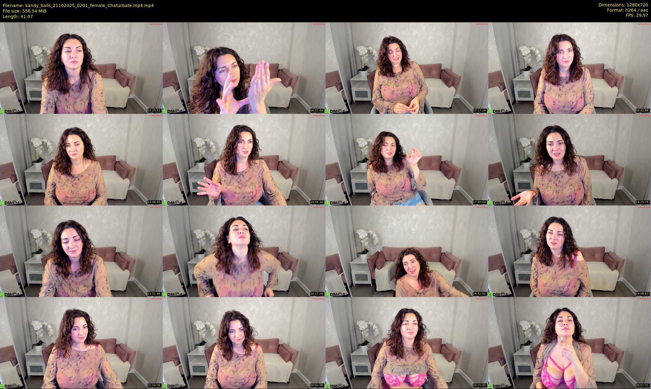 kandy_balls — 42 minute Chaturbate female cam show recording, 720p, Oct 21, 2025