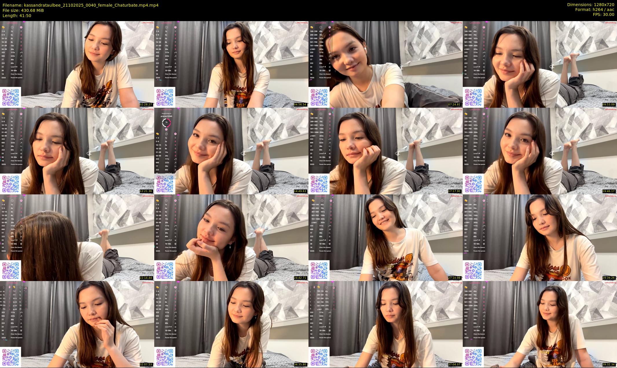 kassandrataulbee — 42 minute Chaturbate female cam show recording, 720p, Oct 21, 2025