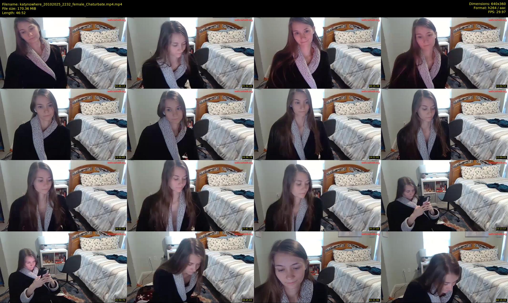 katynowhere — 47 minute Chaturbate female cam show recording, 360p, Oct 20, 2025