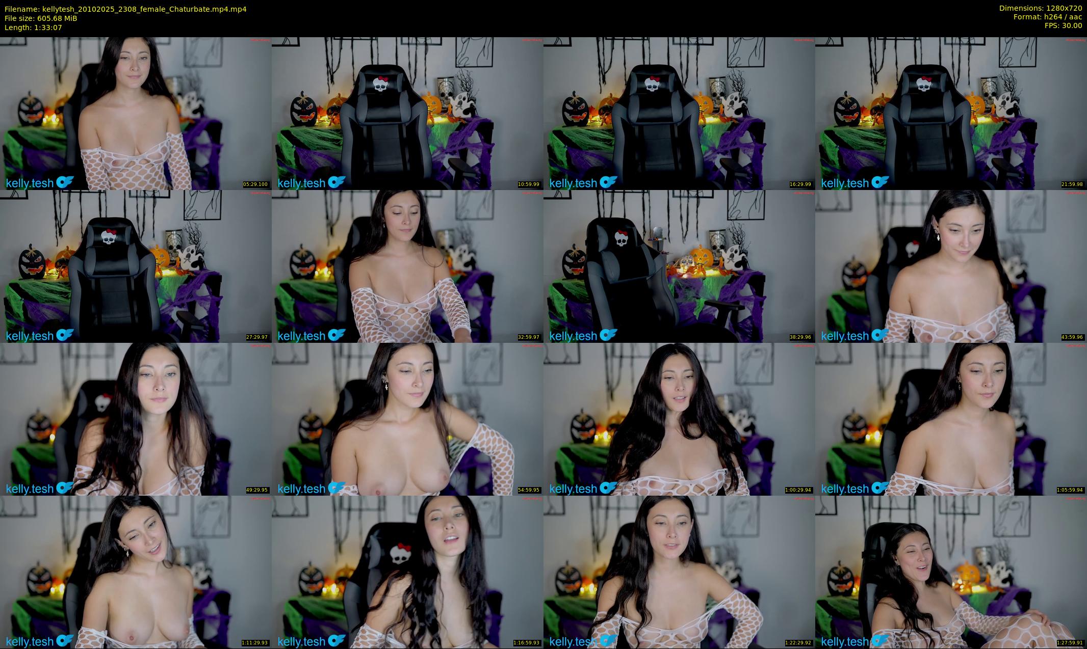 kellytesh — 94 minute Chaturbate female cam show recording, 720p, Oct 20, 2025