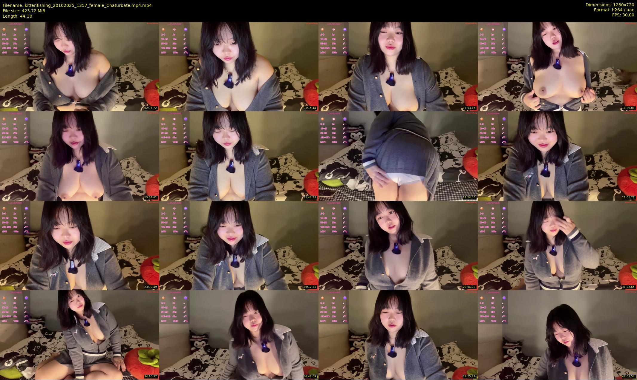 kittenfishing — 45 minute Chaturbate female cam show recording, 720p, Oct 20, 2025