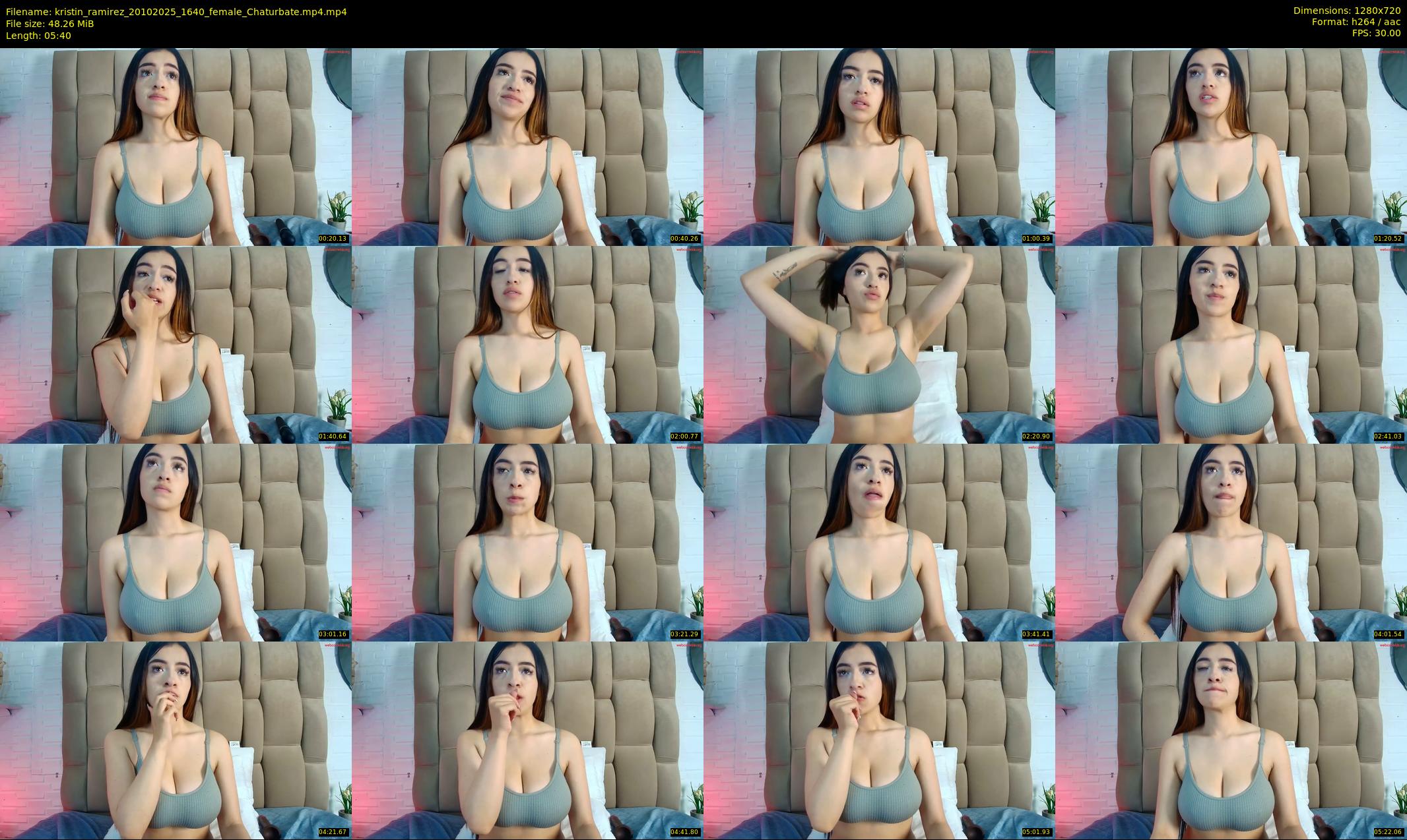 kristin_ramirez — 6 minute Chaturbate female cam show recording, 720p, Oct 20, 2025
