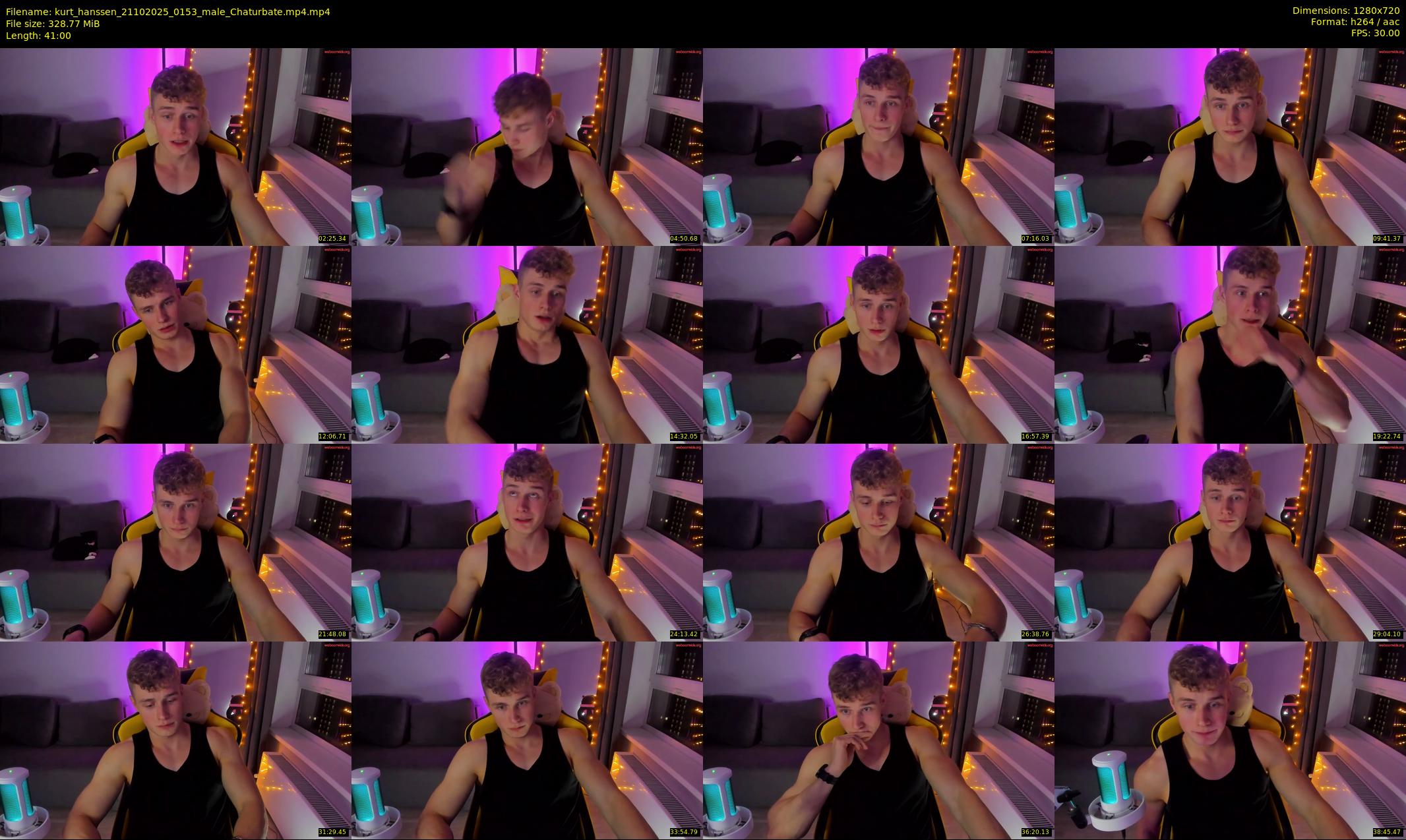 kurt_hanssen — 41 minute Chaturbate male cam show recording, 720p, Oct 21, 2025
