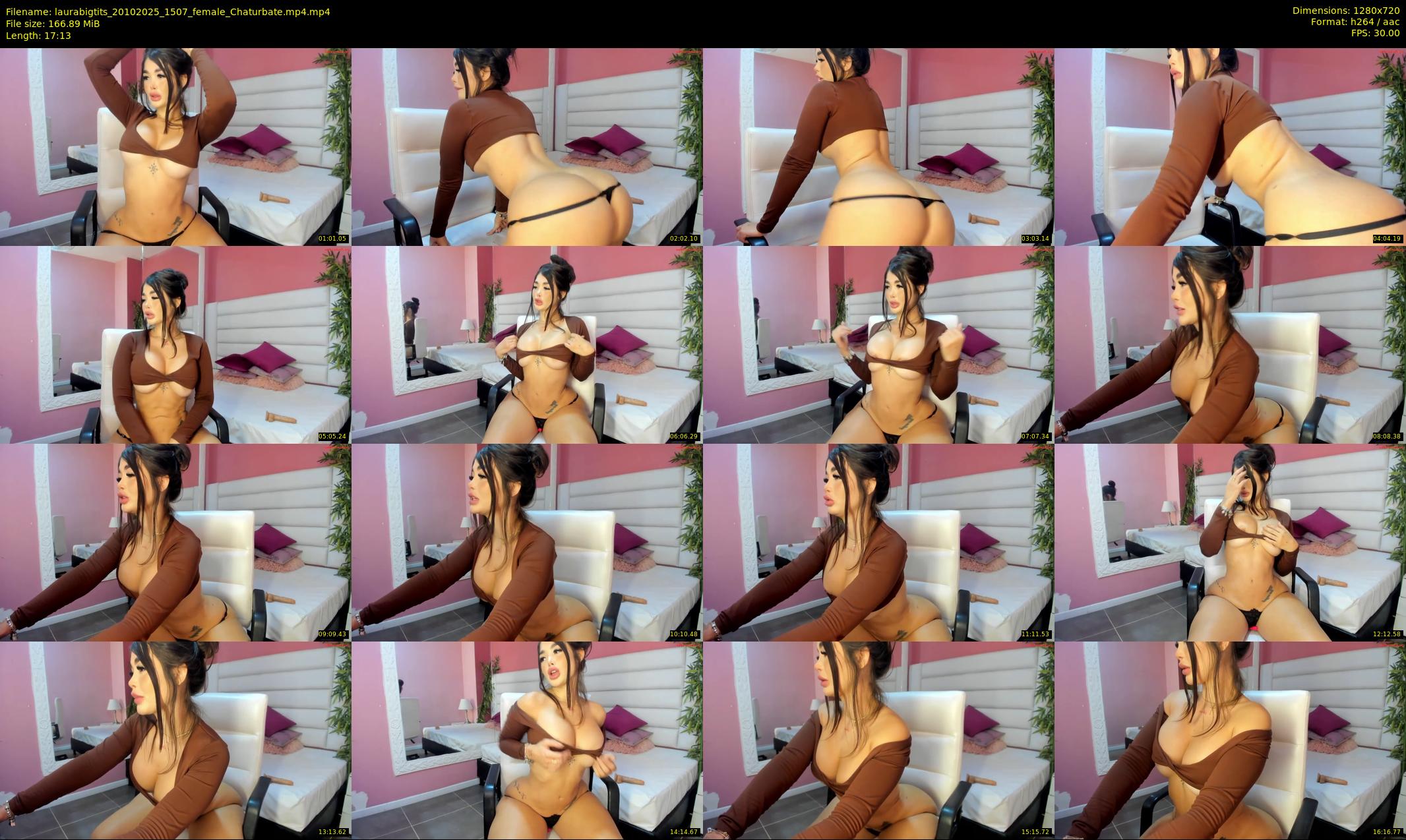 laurabigtits — 18 minute Chaturbate female cam show recording, 720p, Oct 20, 2025