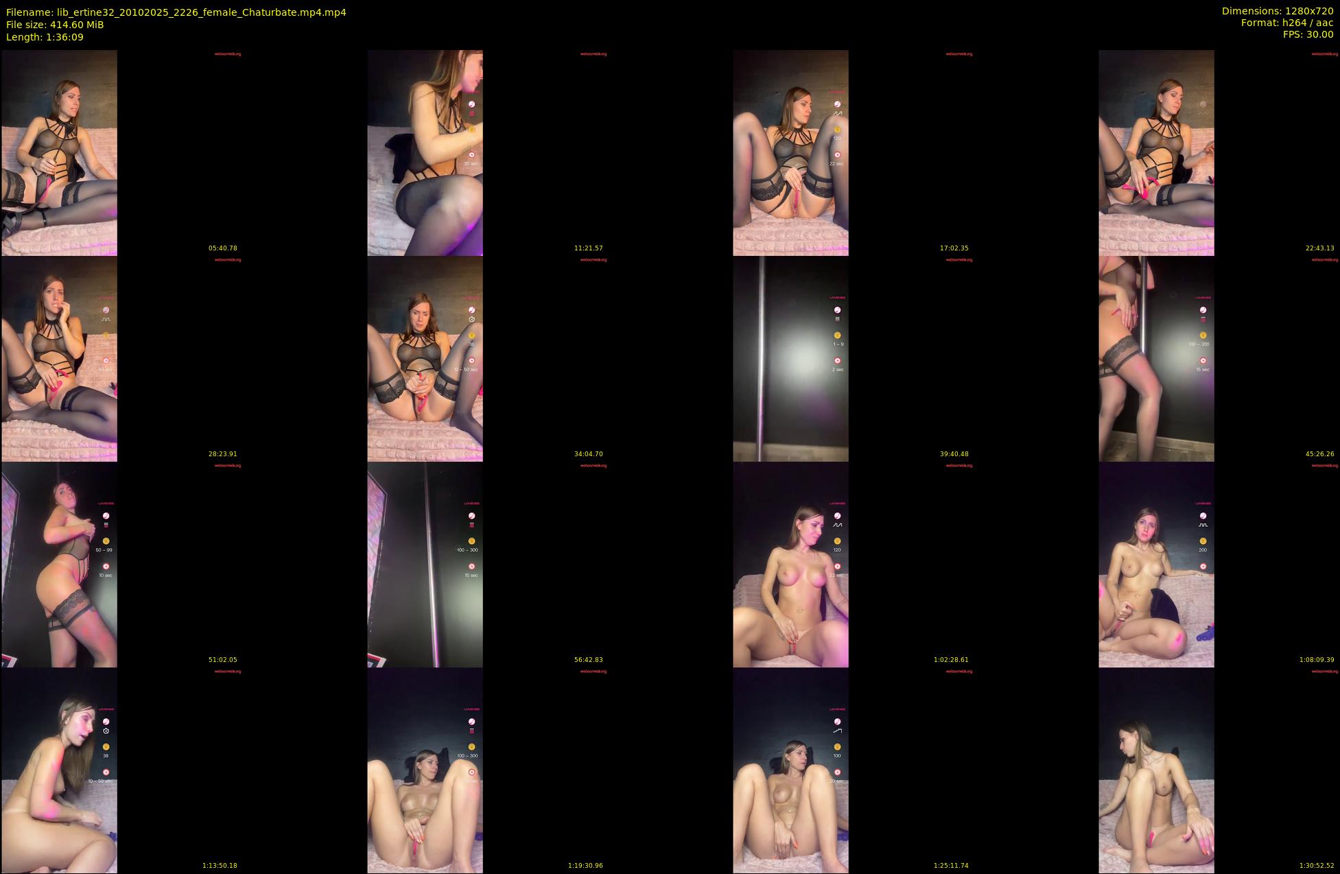 lib_ertine32 — 97 minute Chaturbate female cam show recording, 720p, Oct 20, 2025