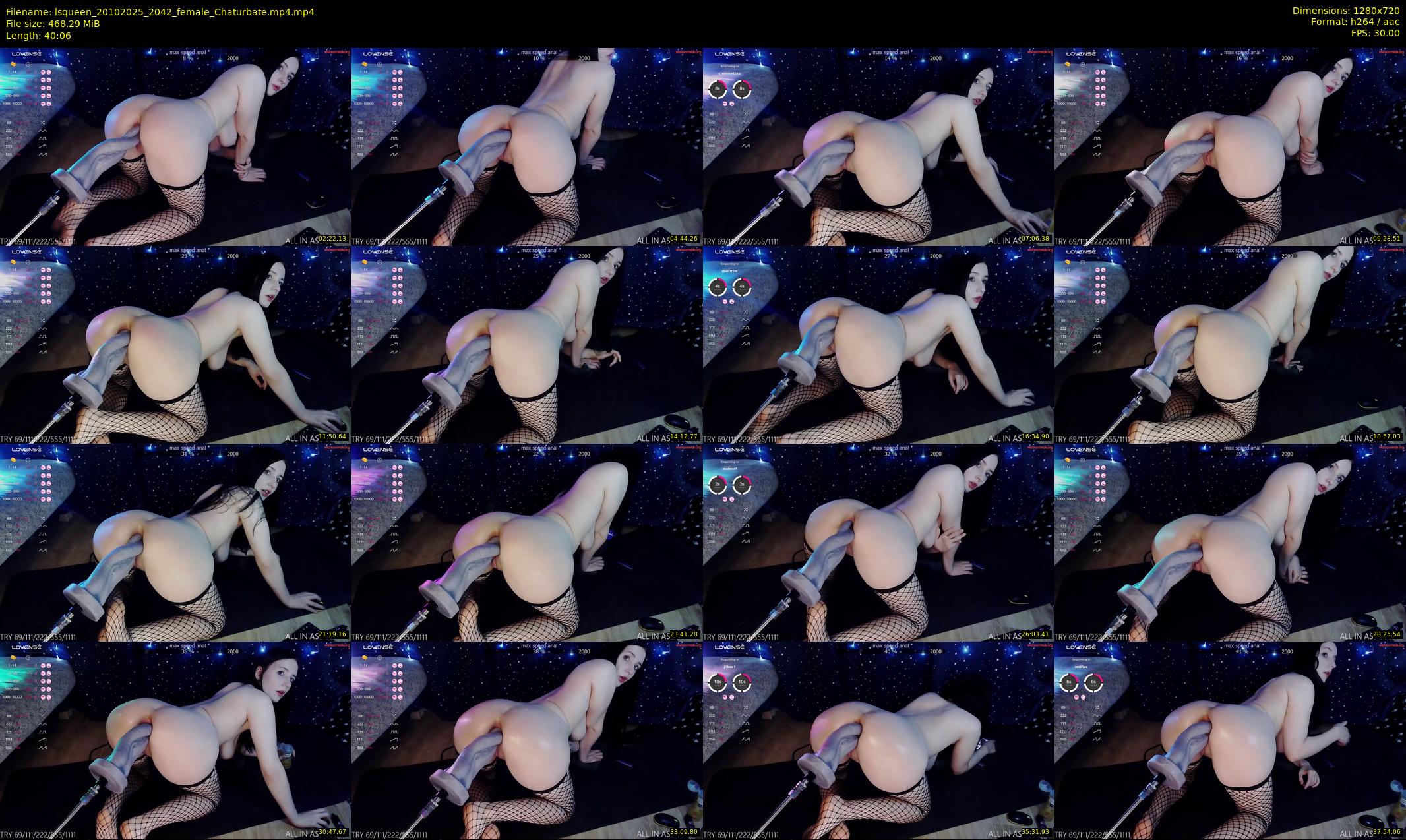 lsqueen — 41 minute Chaturbate female cam show recording, 720p, Oct 20, 2025