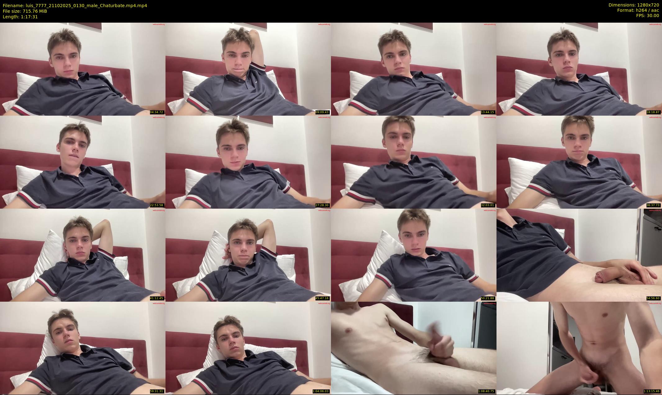 luis_7777 — 78 minute Chaturbate male cam show recording, 720p, Oct 21, 2025