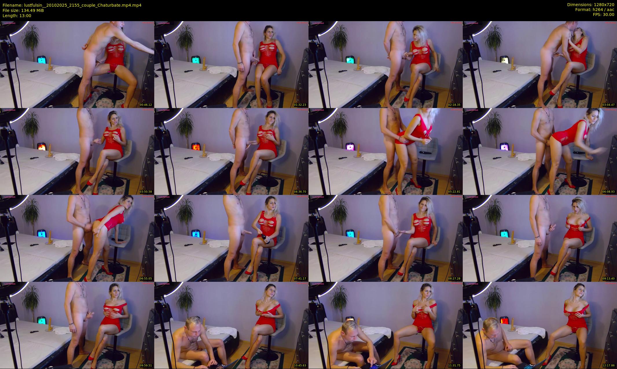 lustfulsin_ — 13 minute Chaturbate couple cam show recording, 720p, Oct 20, 2025