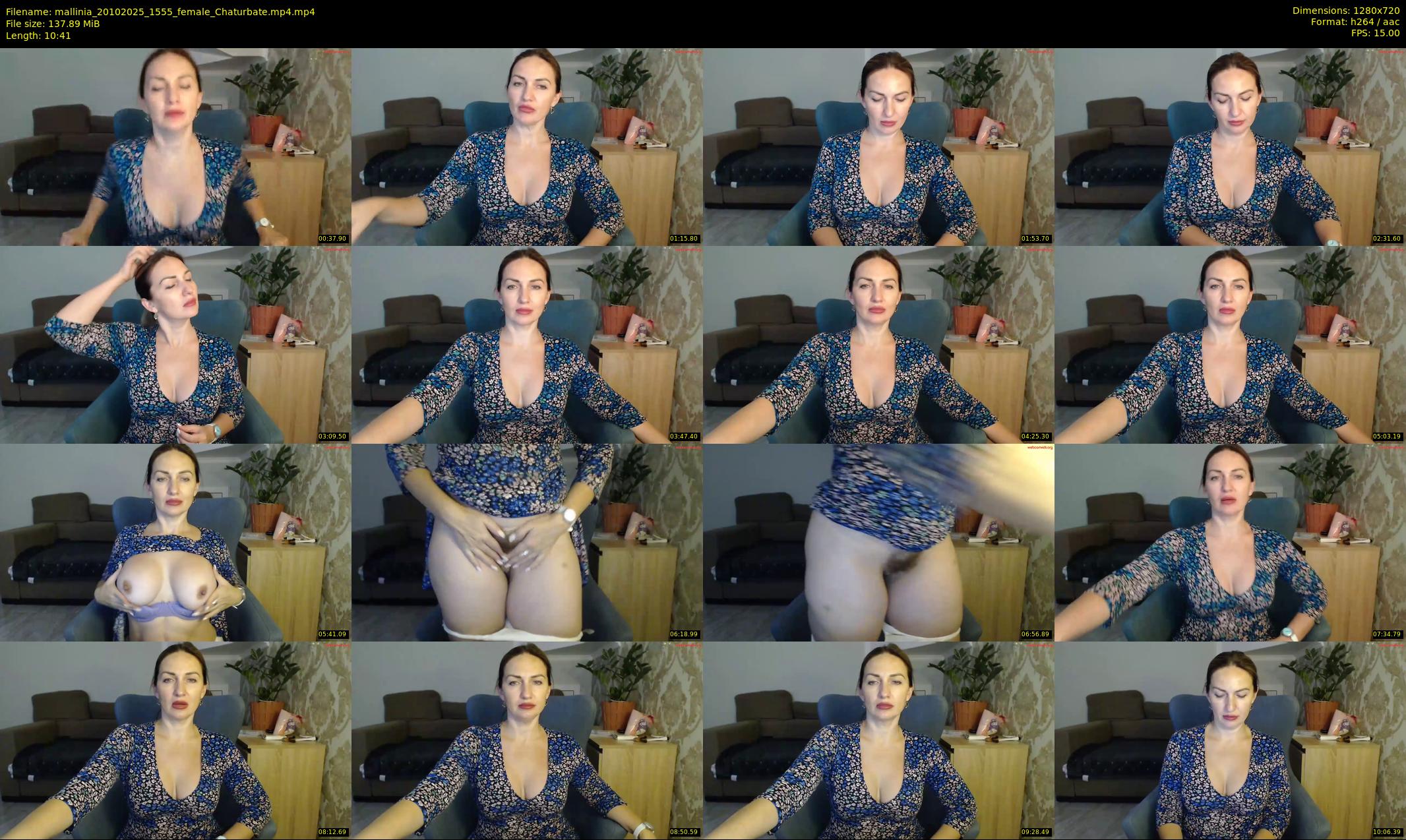 mallinia — 11 minute Chaturbate female cam show recording, 720p, Oct 20, 2025