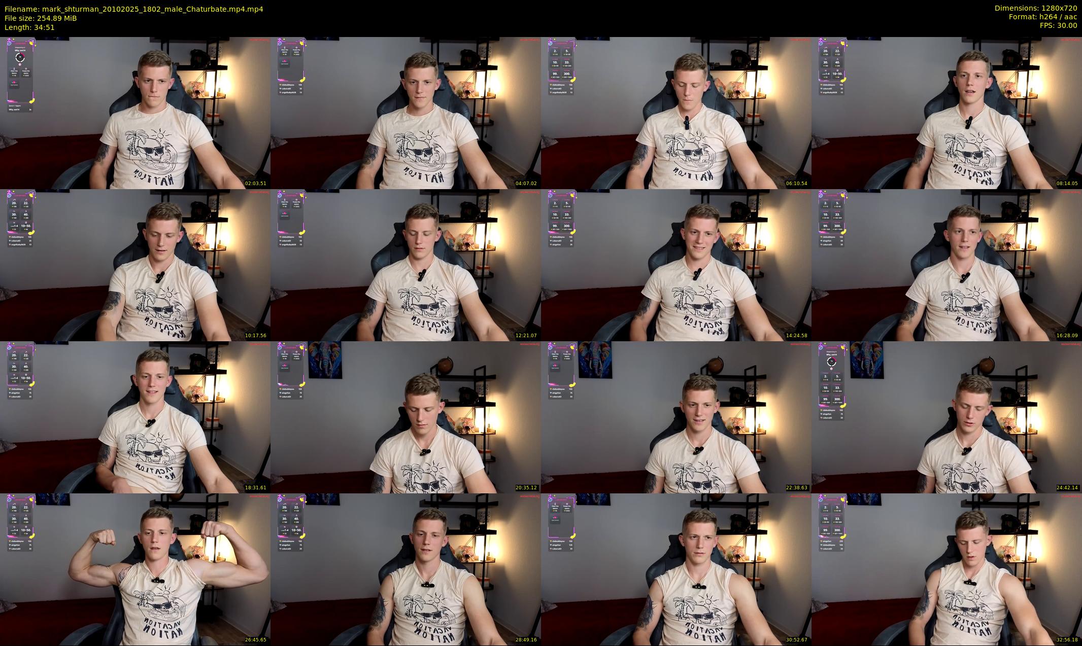 mark_shturman — 35 minute Chaturbate male cam show recording, 720p, Oct 20, 2025