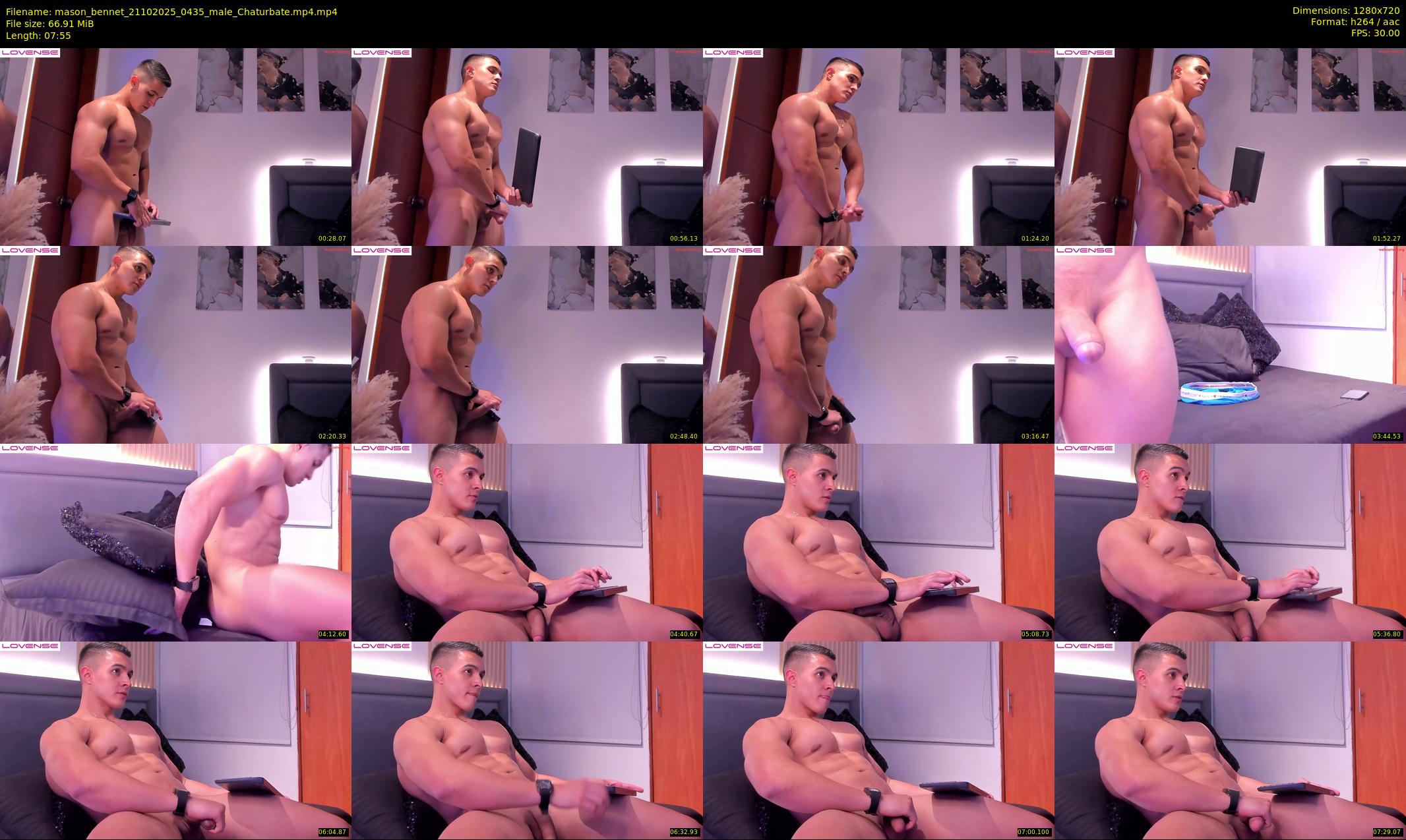 mason_bennet — 8 minute Chaturbate male cam show recording, 720p, Oct 21, 2025