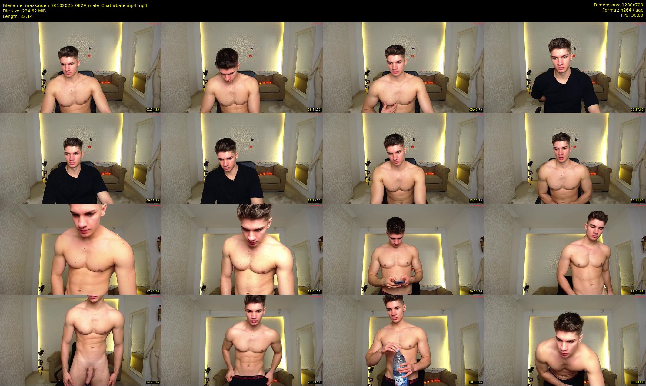 maxkaiden — 33 minute Chaturbate male cam show recording, 720p, Oct 20, 2025