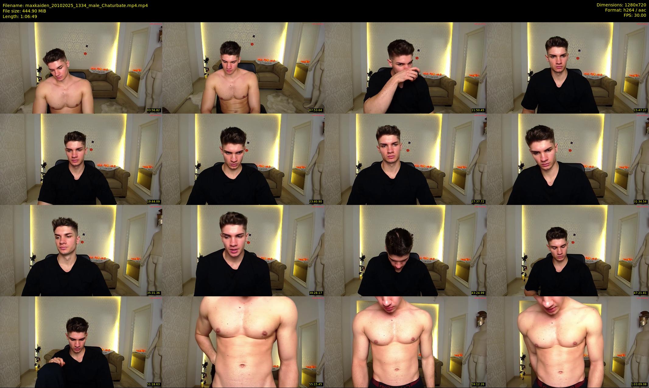 maxkaiden — 67 minute Chaturbate male cam show recording, 720p, Oct 20, 2025