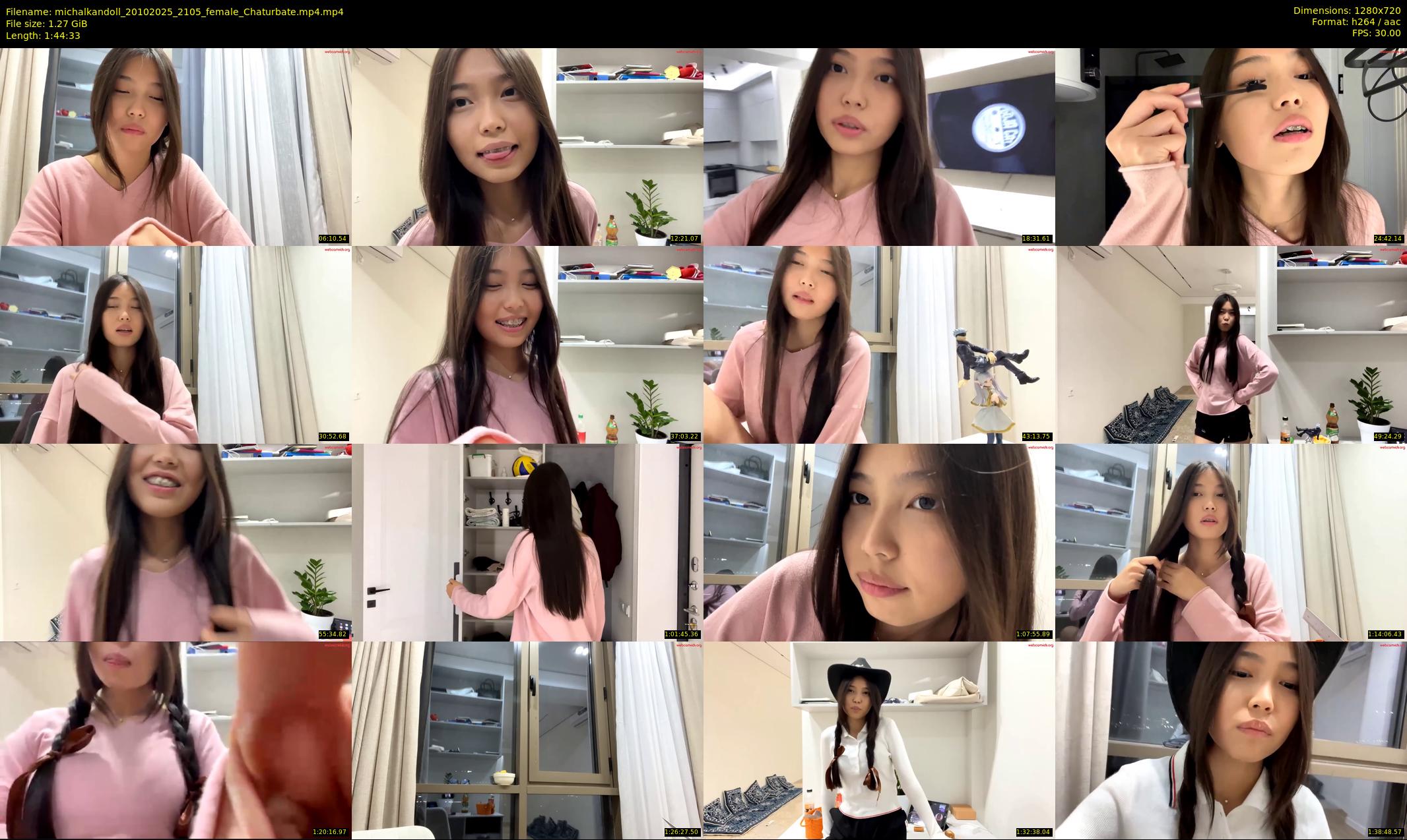 michalkandoll — 105 minute Chaturbate female cam show recording, 720p, Oct 20, 2025