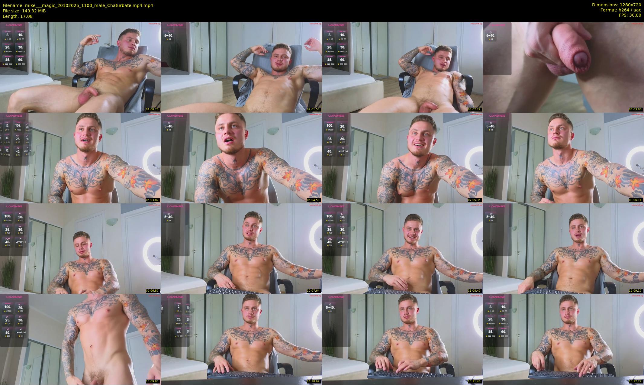 mike___magic — 18 minute Chaturbate male cam show recording, 720p, Oct 20, 2025