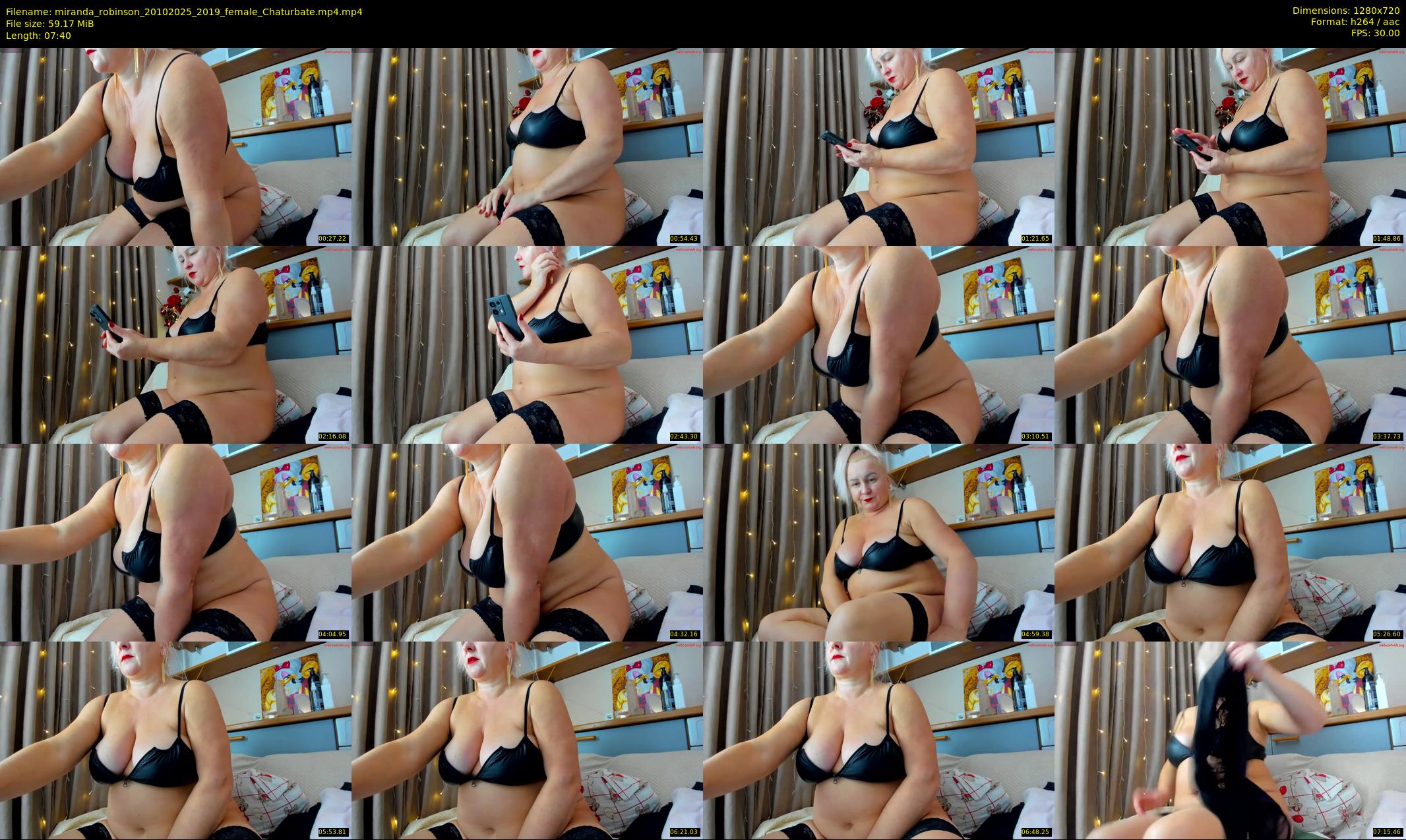 miranda_robinson — 8 minute Chaturbate female cam show recording, 720p, Oct 20, 2025