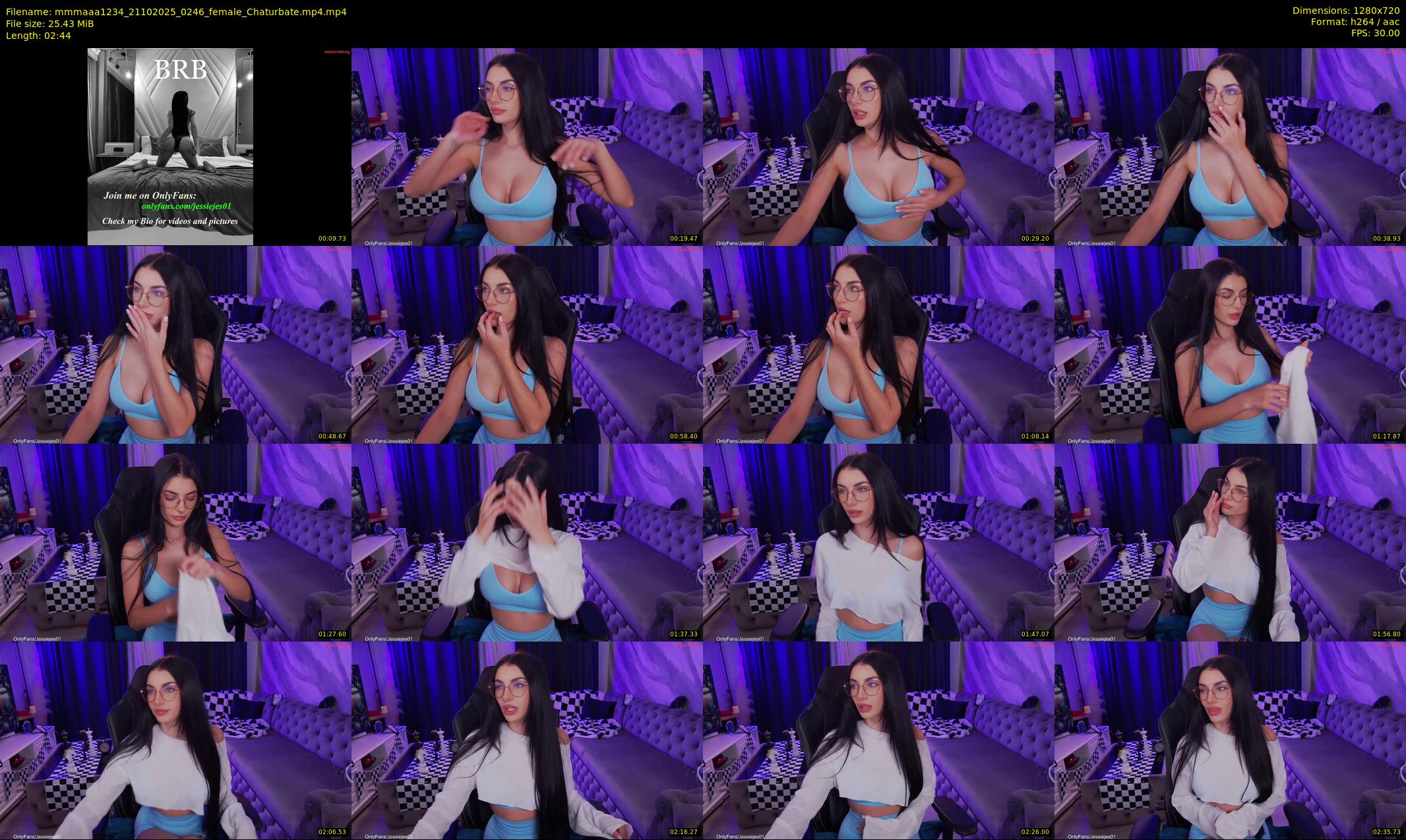 mmmaaa1234 — 3 minute Chaturbate female cam show recording, 720p, Oct 21, 2025