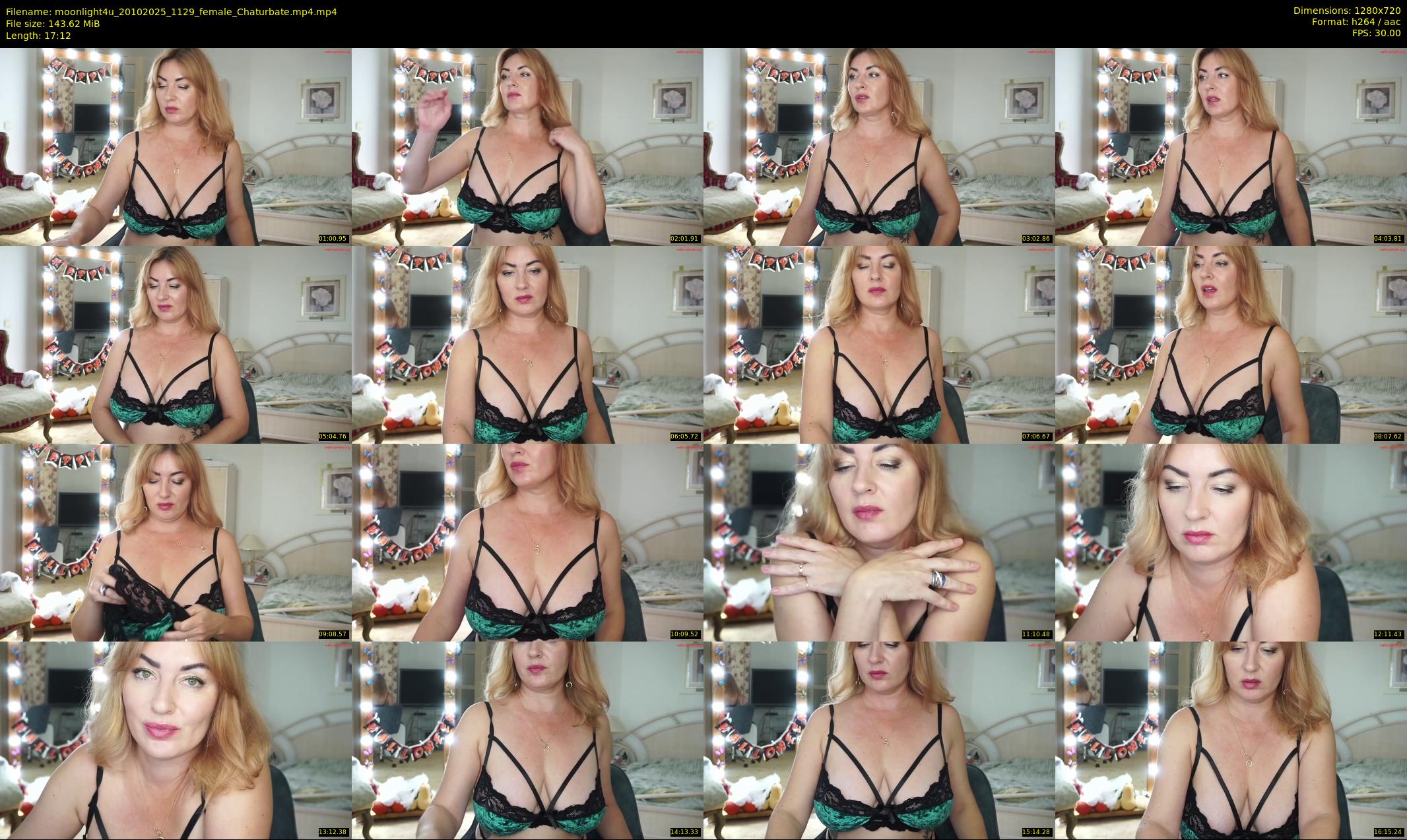 moonlight4u — 18 minute Chaturbate female cam show recording, 720p, Oct 20, 2025