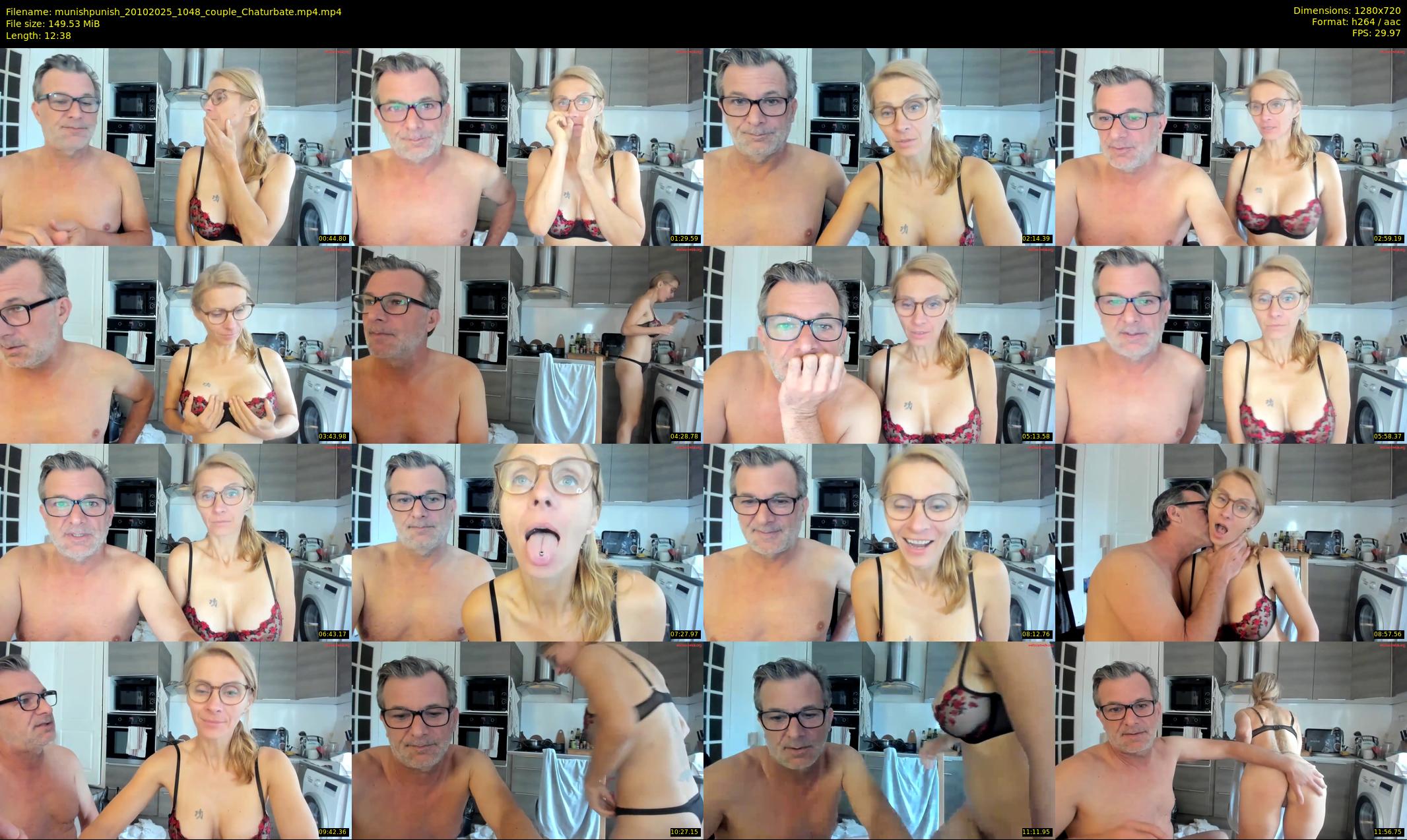 munishpunish — 13 minute Chaturbate couple cam show recording, 720p, Oct 20, 2025