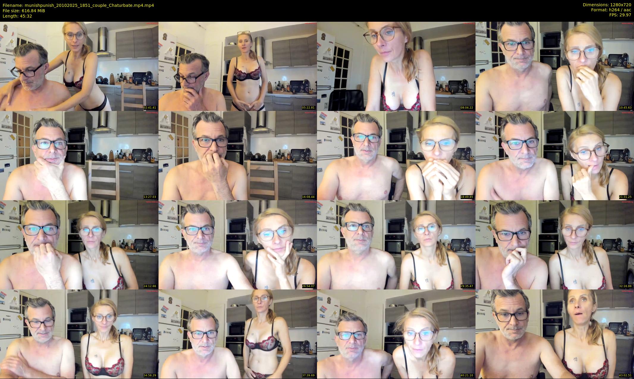 munishpunish — 46 minute Chaturbate couple cam show recording, 720p, Oct 20, 2025