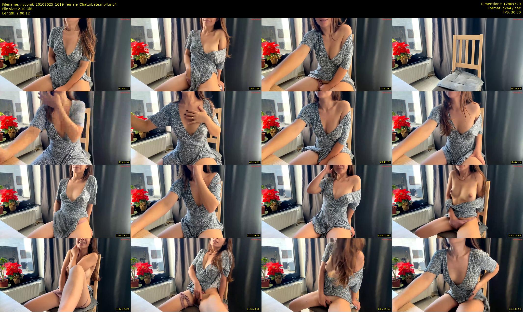 nyconik — 121 minute Chaturbate female cam show recording, 720p, Oct 20, 2025