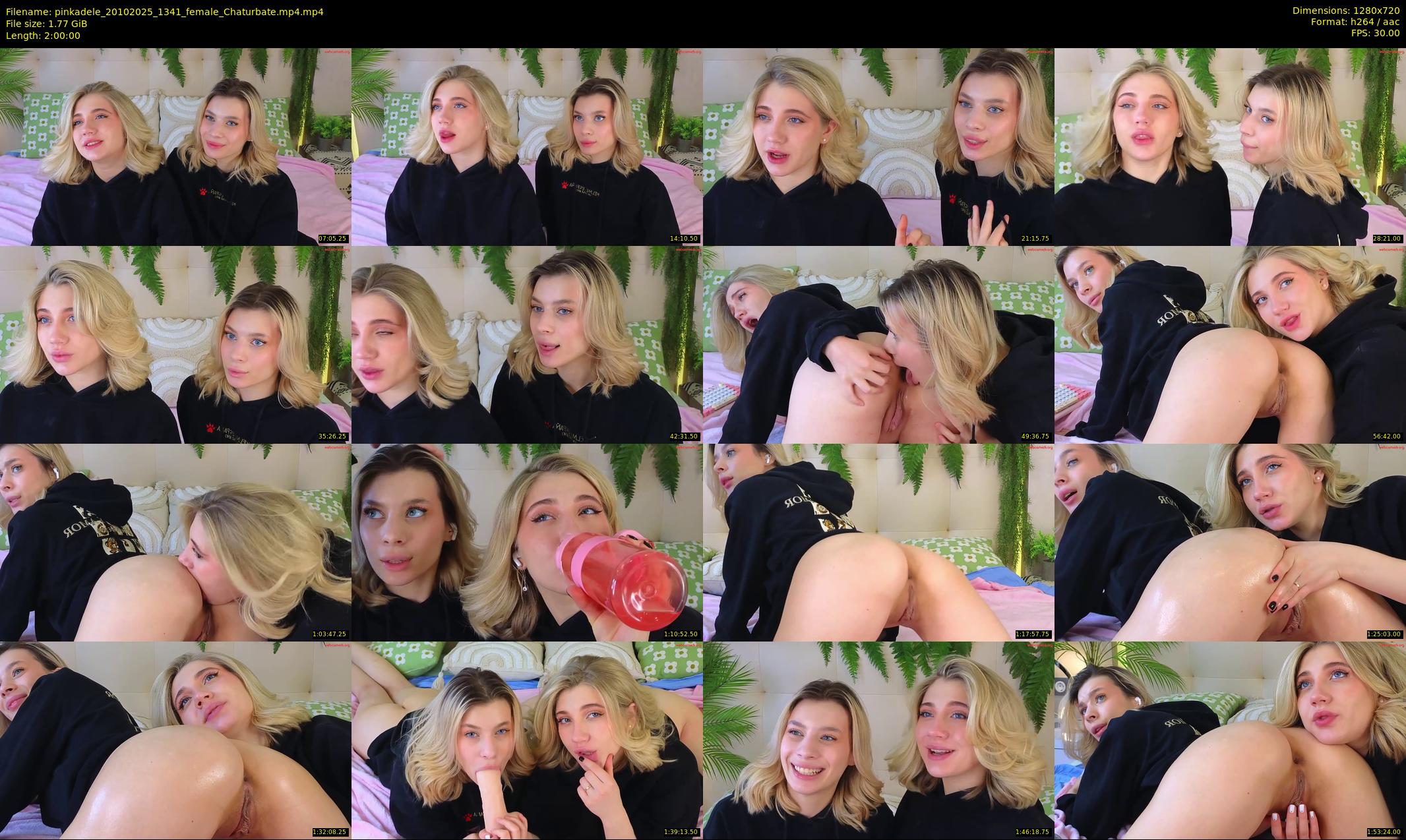 pinkadele — 120 minute Chaturbate female cam show recording, 720p, Oct 20, 2025