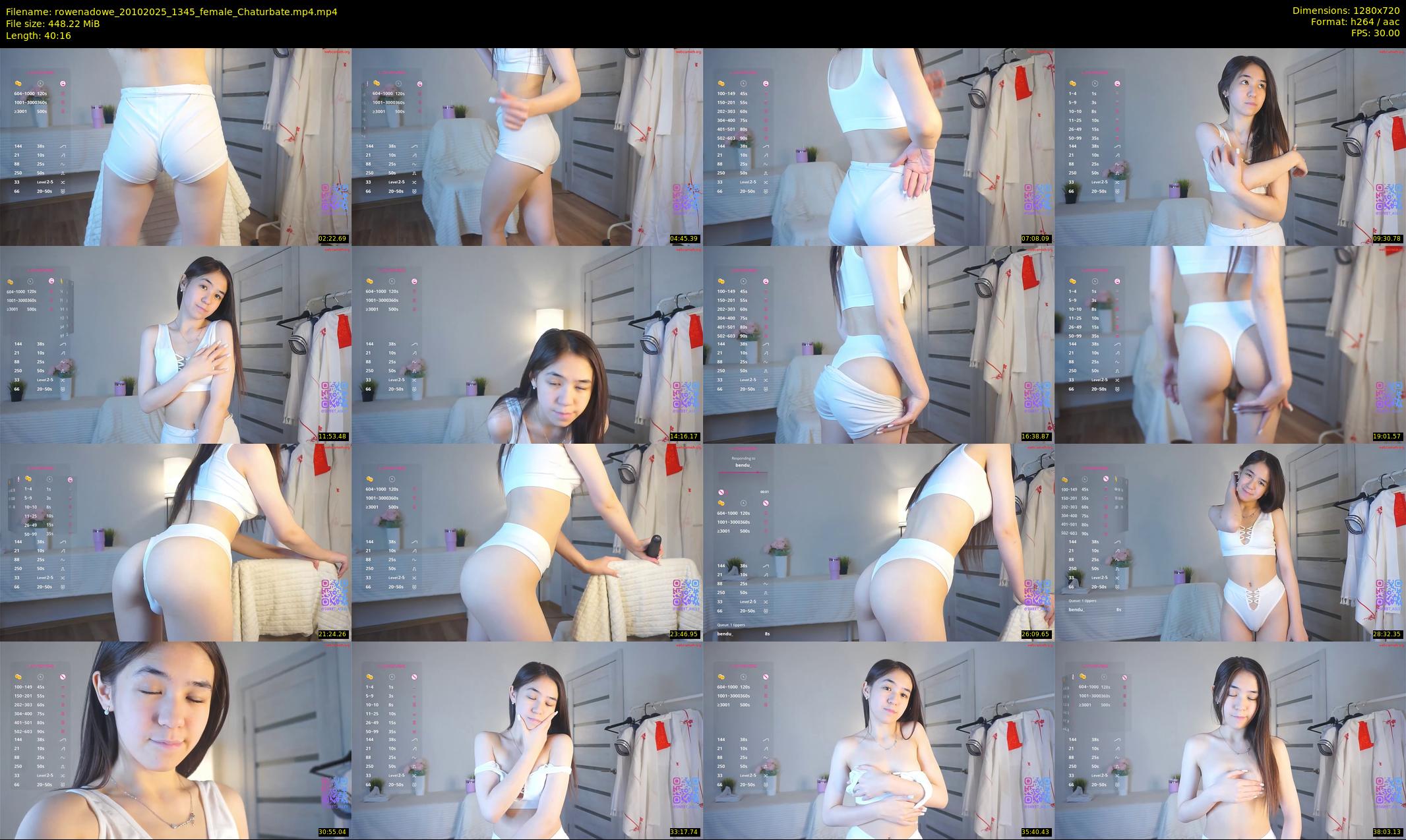 rowenadowe — 41 minute Chaturbate female cam show recording, 720p, Oct 20, 2025