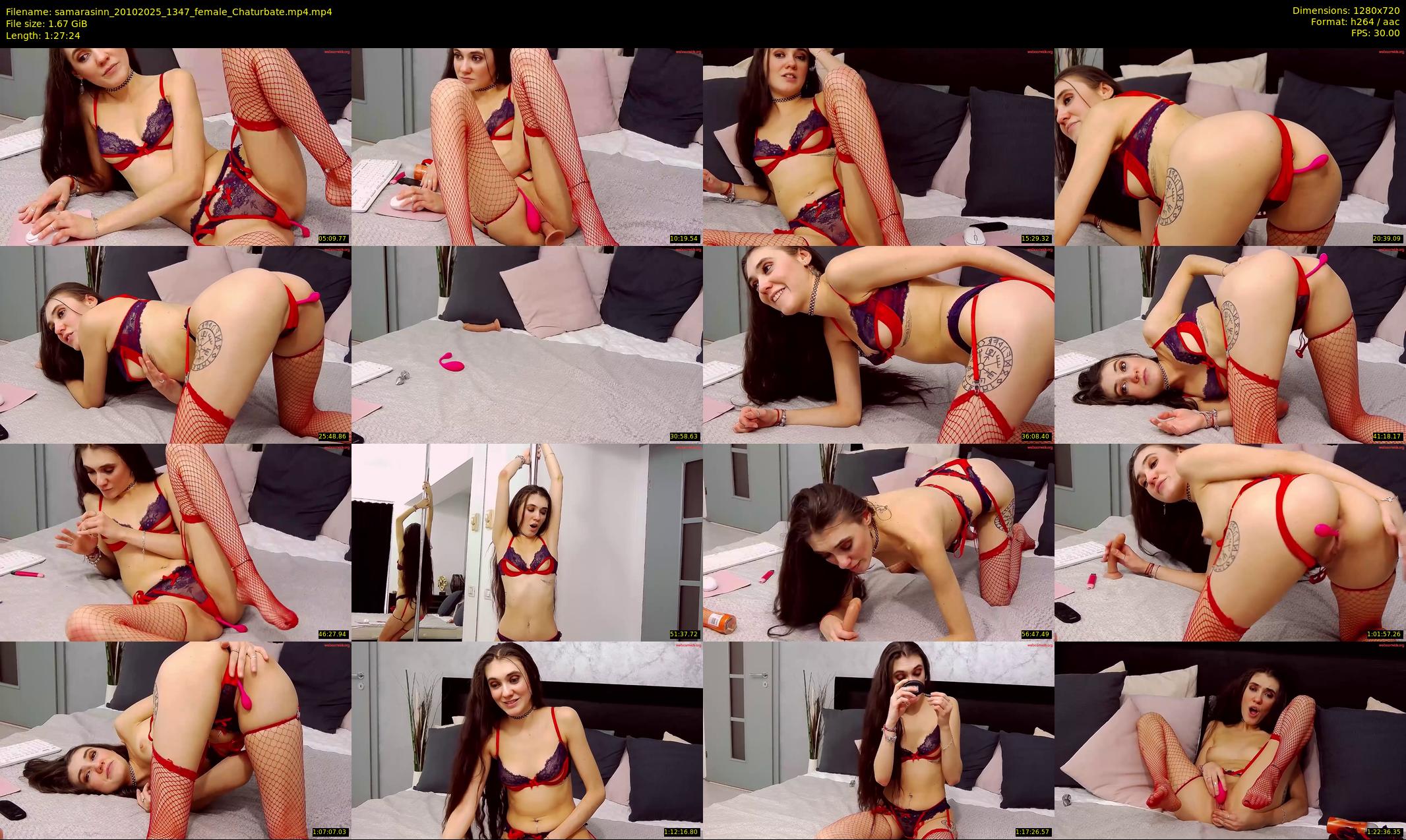 samarasinn — 88 minute Chaturbate female cam show recording, 720p, Oct 20, 2025