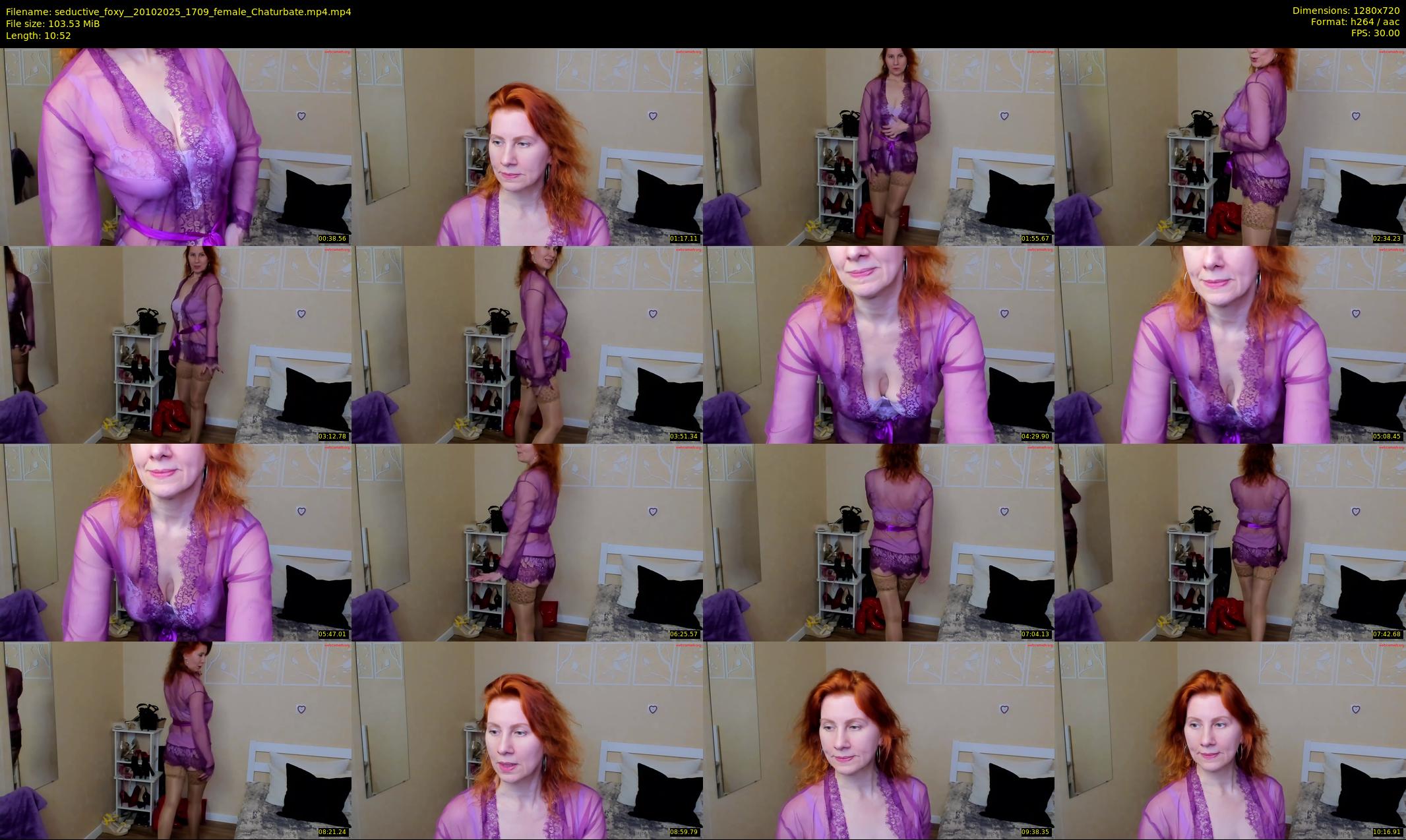 seductive_foxy_ — 11 minute Chaturbate female cam show recording, 720p, Oct 20, 2025