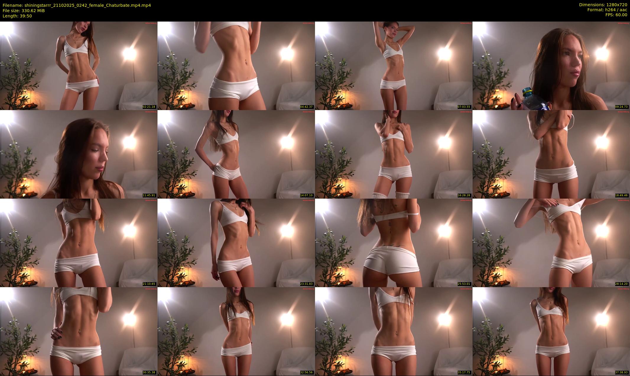 shiningstarrr — 40 minute Chaturbate female cam show recording, 720p, Oct 21, 2025