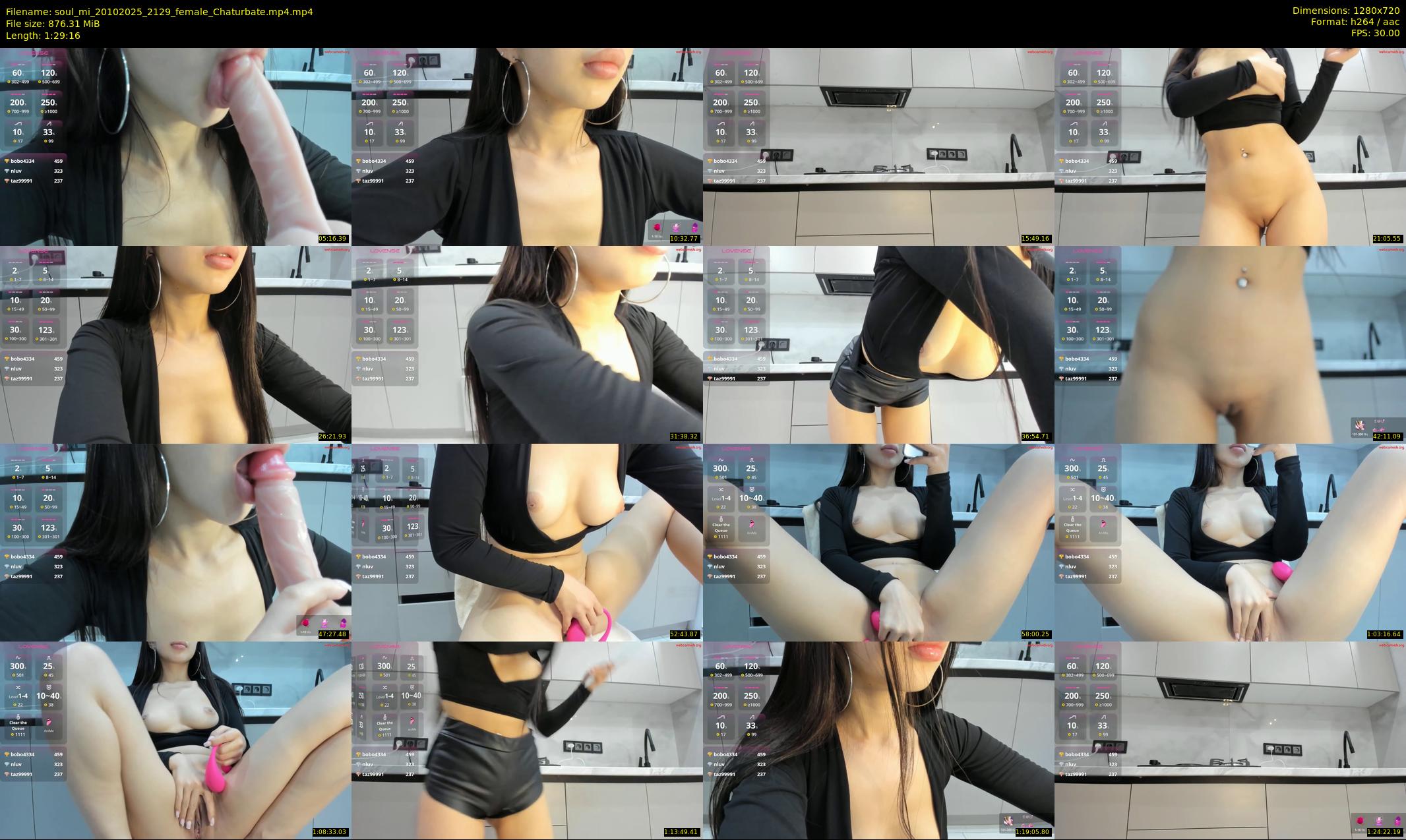soul_mi — 90 minute Chaturbate female cam show recording, 720p, Oct 20, 2025