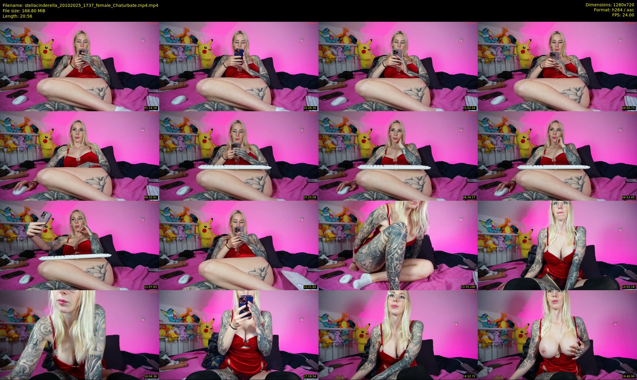 stellacinderella — 21 minute Chaturbate female cam show recording, 720p, Oct 20, 2025