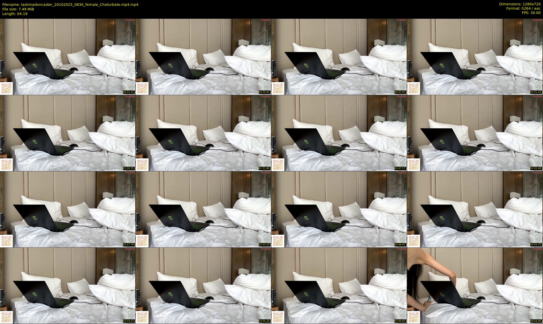 tashinadoncaster — 5 minute Chaturbate female cam show recording, 720p, Oct 20, 2025