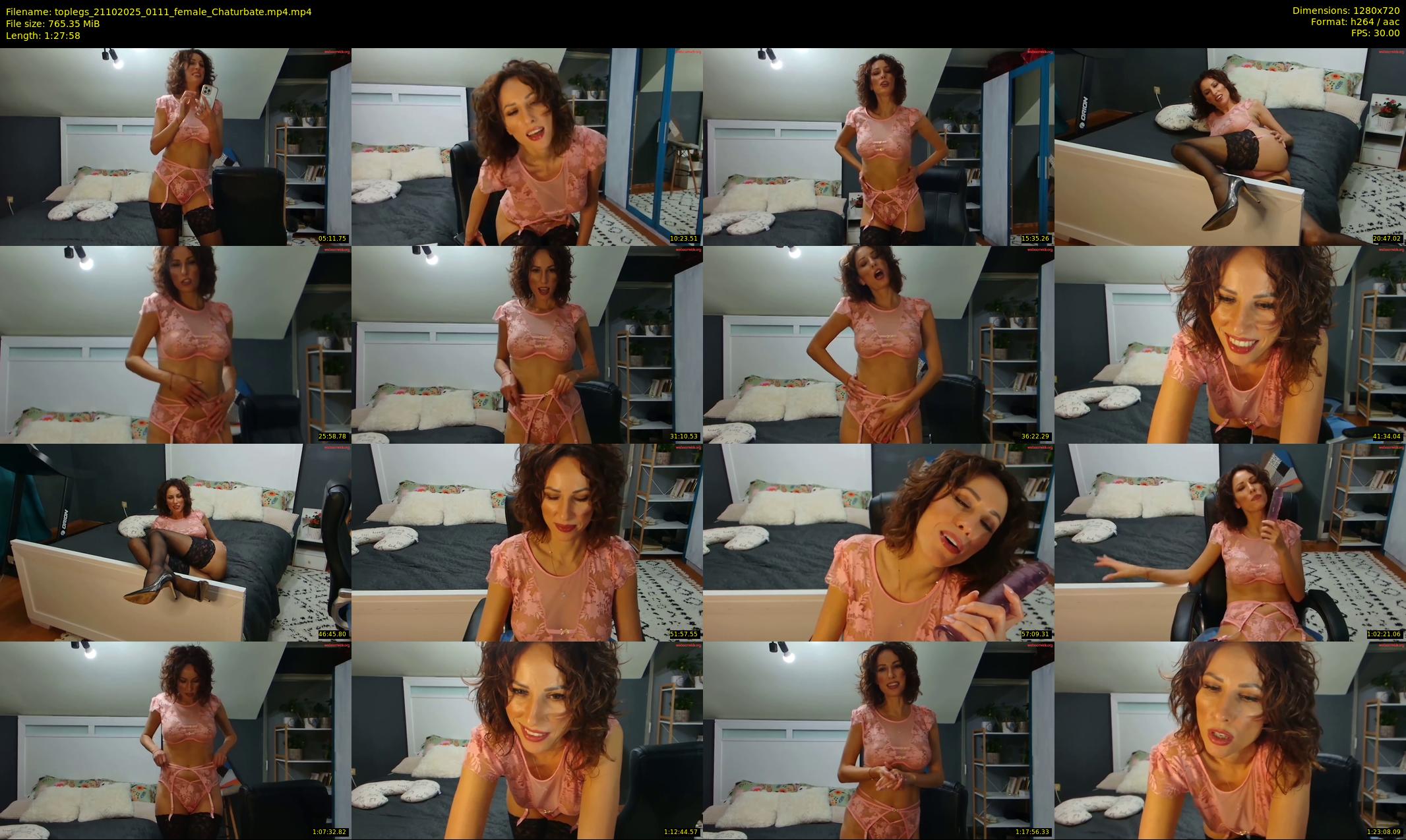 toplegs — 88 minute Chaturbate female cam show recording, 720p, Oct 21, 2025