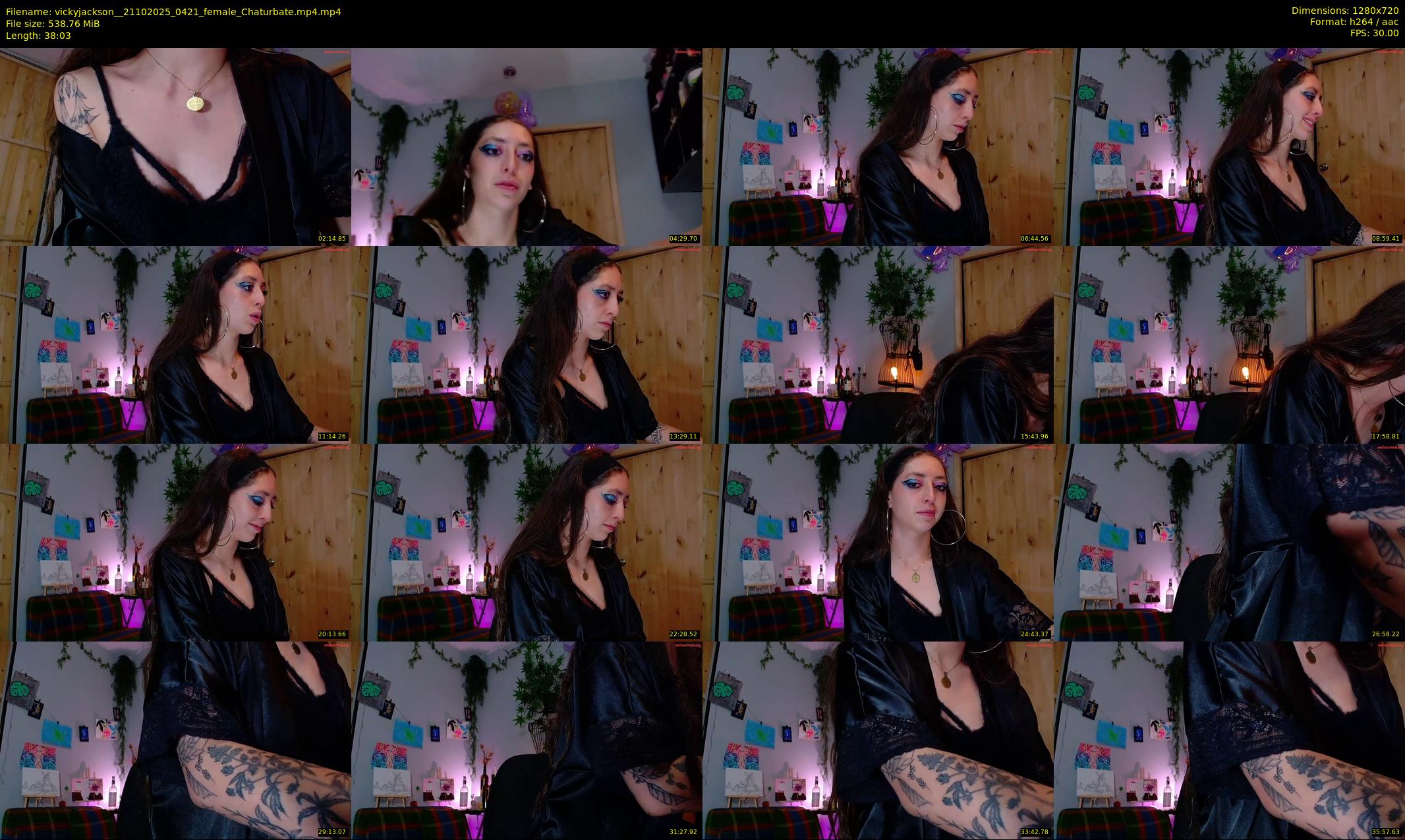 vickyjackson_ — 39 minute Chaturbate female cam show recording, 720p, Oct 21, 2025