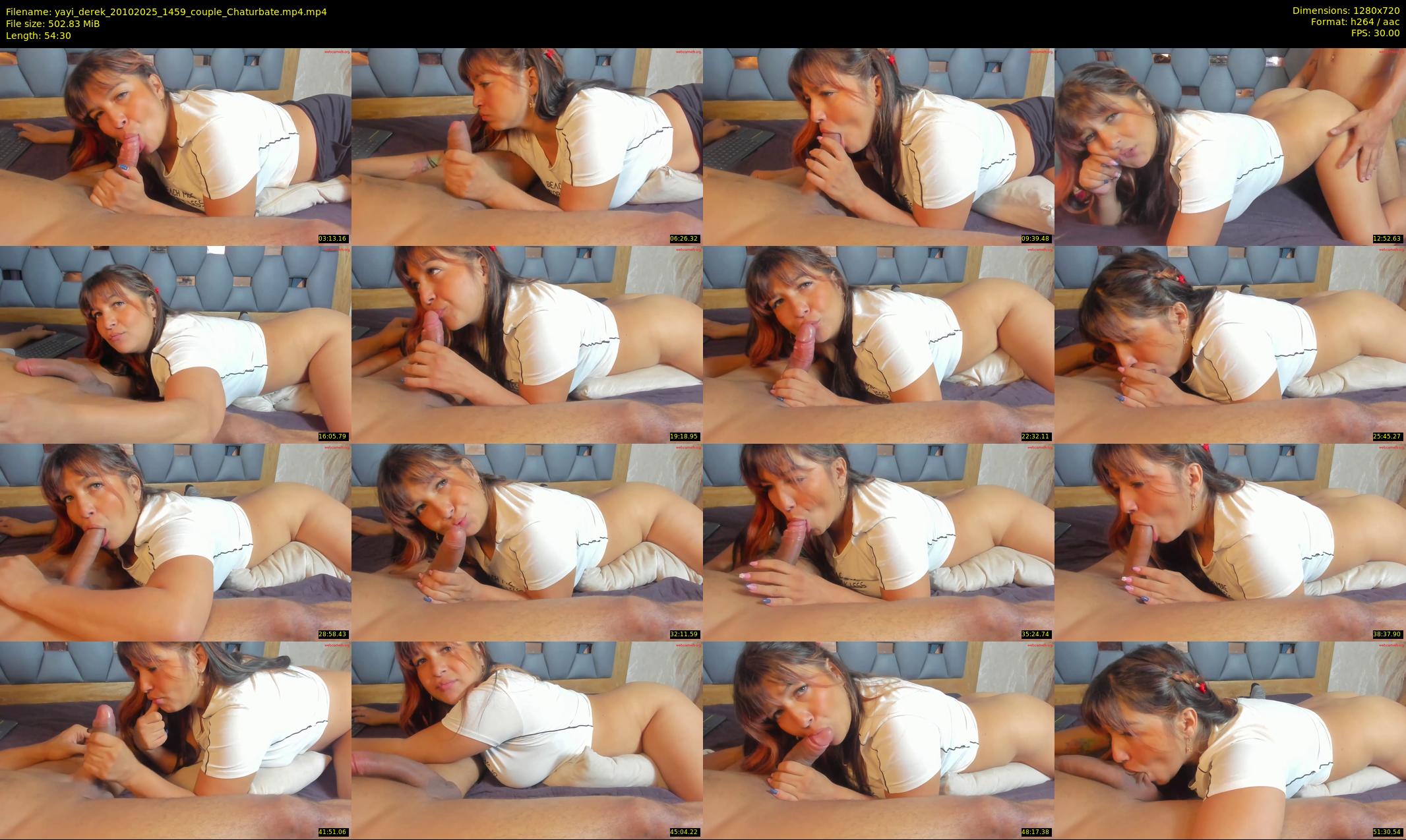 yayi_derek — 55 minute Chaturbate couple cam show recording, 720p, Oct 20, 2025