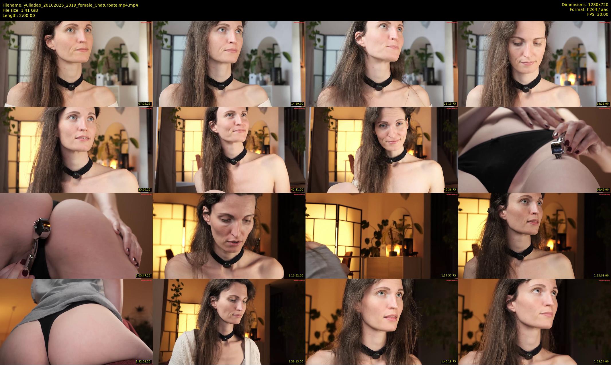 yulladao — 120 minute Chaturbate female cam show recording, 720p, Oct 20, 2025