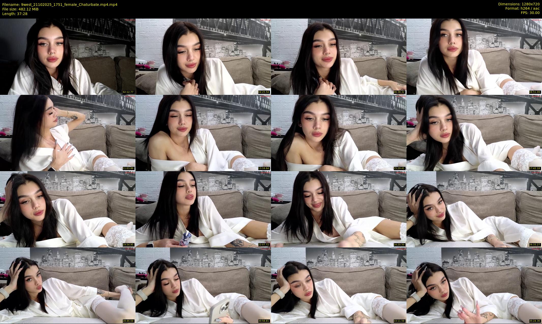 9west — 38 minute Chaturbate female cam show recording, 720p, Oct 21, 2025