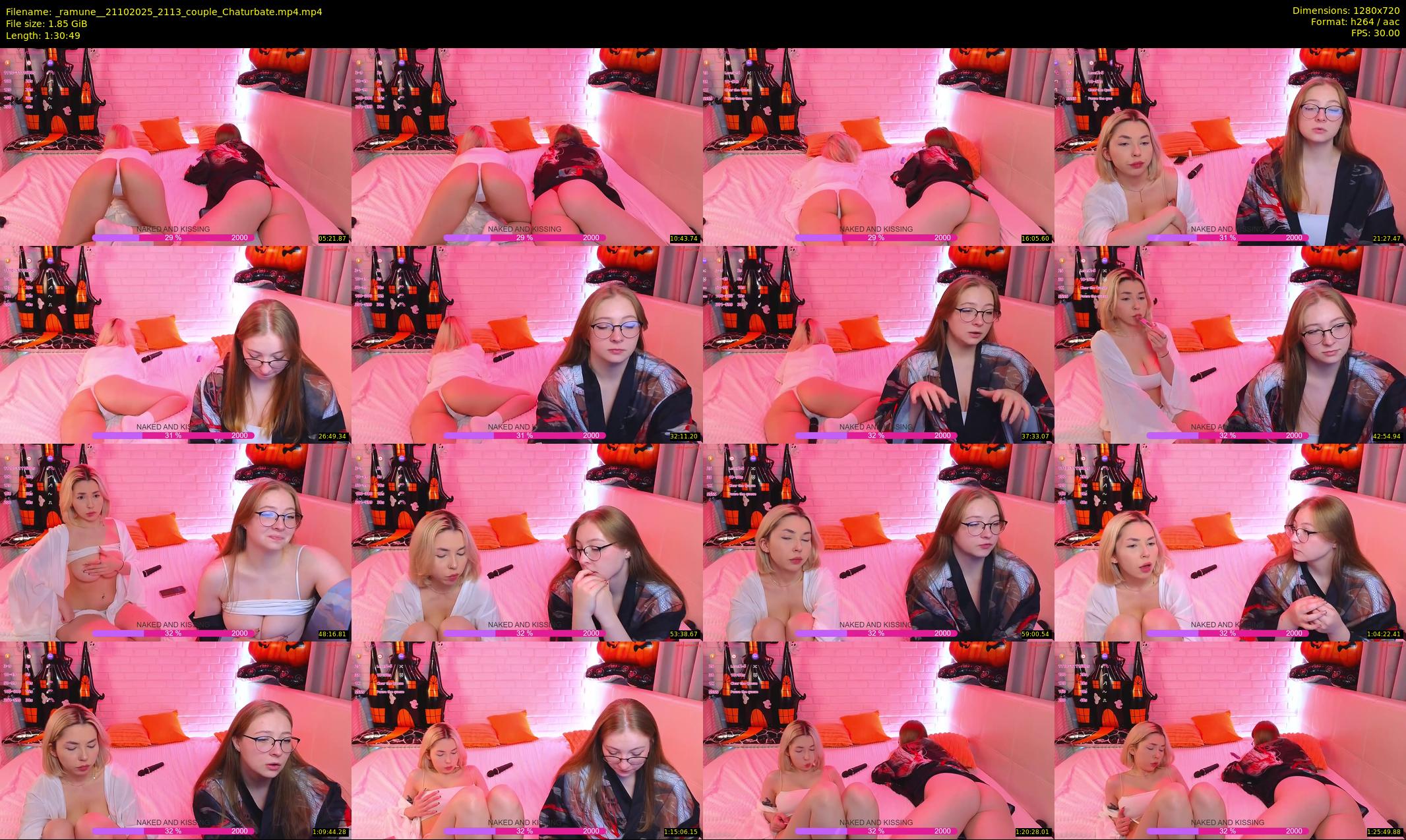 _ramune_ — 91 minute Chaturbate couple cam show recording, 720p, Oct 21, 2025