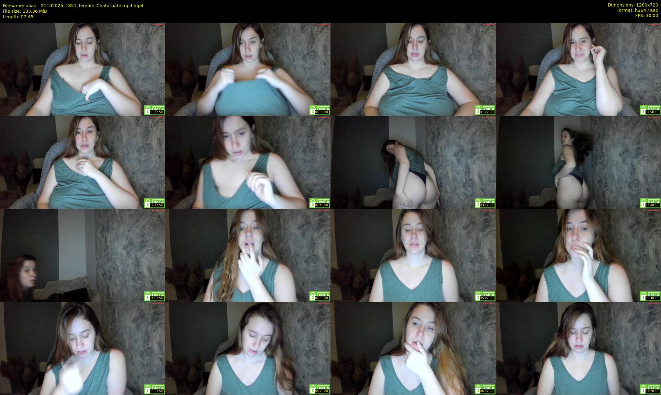 aliaa_ — 8 minute Chaturbate female cam show recording, 720p, Oct 21, 2025