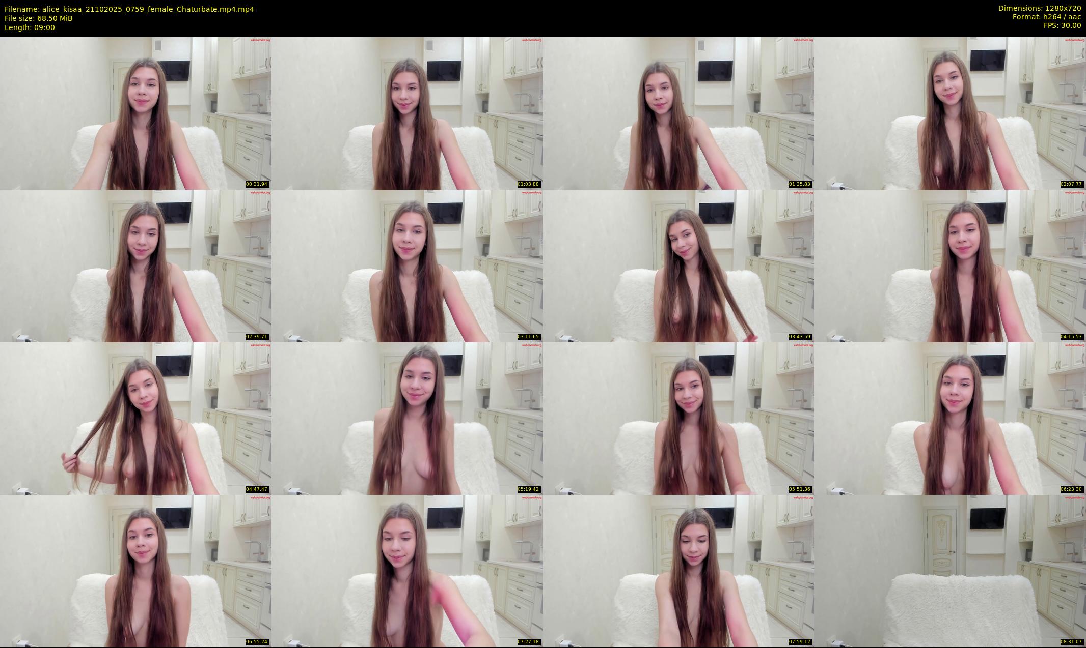 alice_kisaa — 9 minute Chaturbate female cam show recording, 720p, Oct 21, 2025