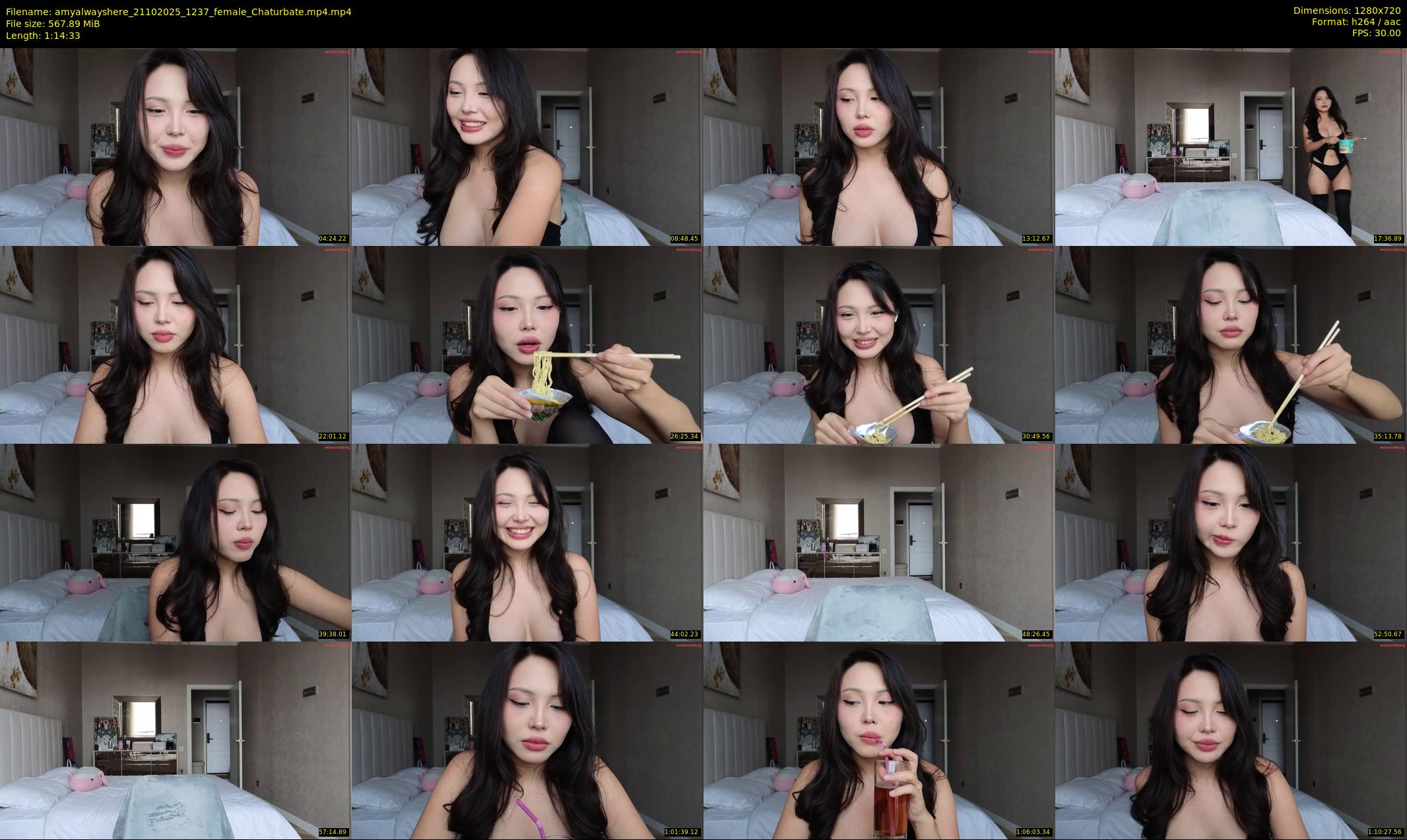 amyalwayshere — 75 minute Chaturbate female cam show recording, 720p, Oct 21, 2025