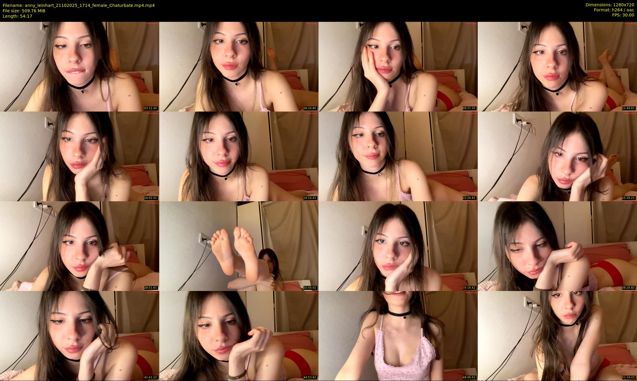 anny_leinhart — 55 minute Chaturbate female cam show recording, 720p, Oct 21, 2025