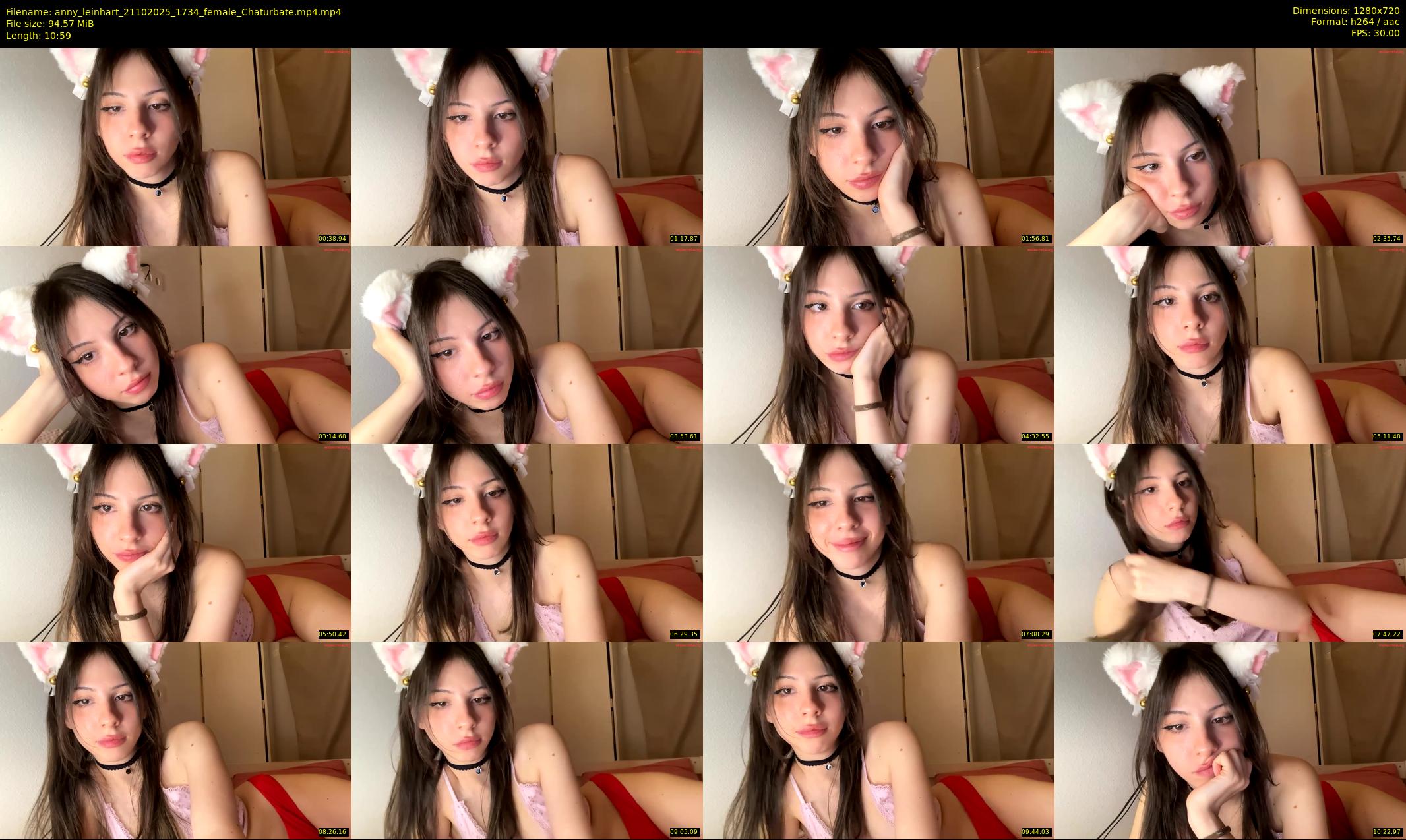 anny_leinhart — 11 minute Chaturbate female cam show recording, 720p, Oct 21, 2025